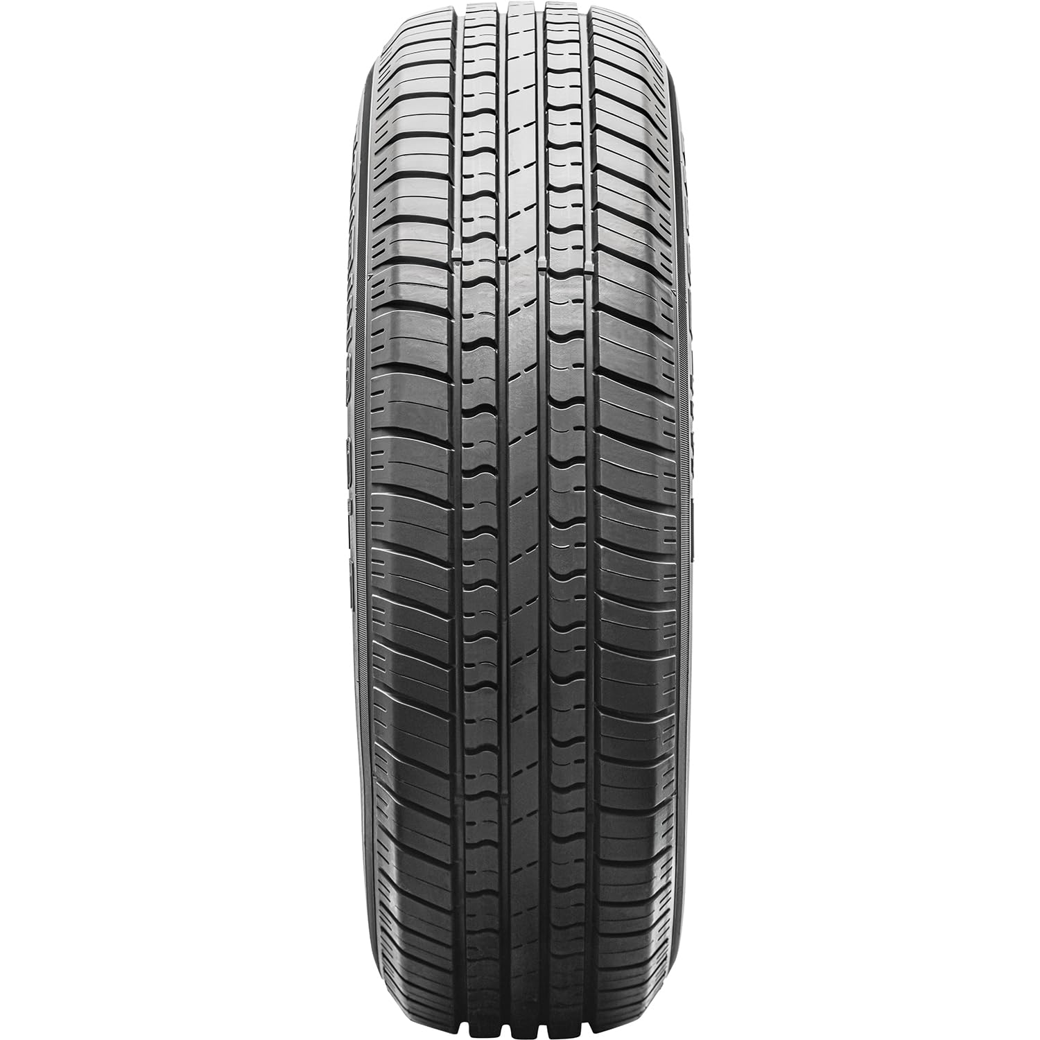 Milestar MS775 All-Season Tire - P155/80R13, White Wall, Synthetic Rubber, Model 24160016