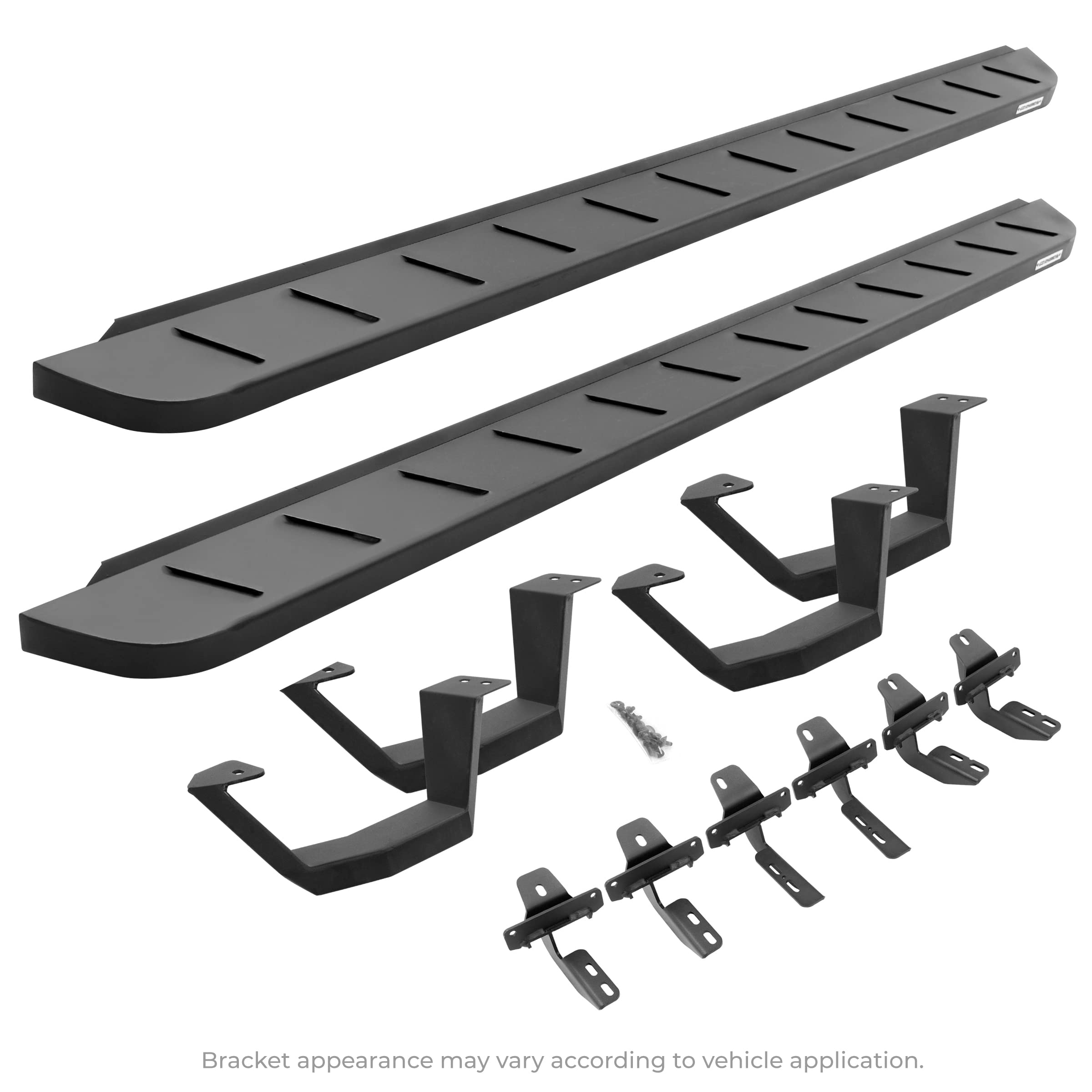 Go Rhino 6341068720Pc Rb10 Running Boards With Mounting Brackets, 2 Pairs Drop Steps Kit For Ram 11-14 1500, Ram 11-24 2500, Ram 11-24 3500, Dodge 09-10 Ram 1500, Dodge 10 Ram 2500, Dodge 10 Ram 3500