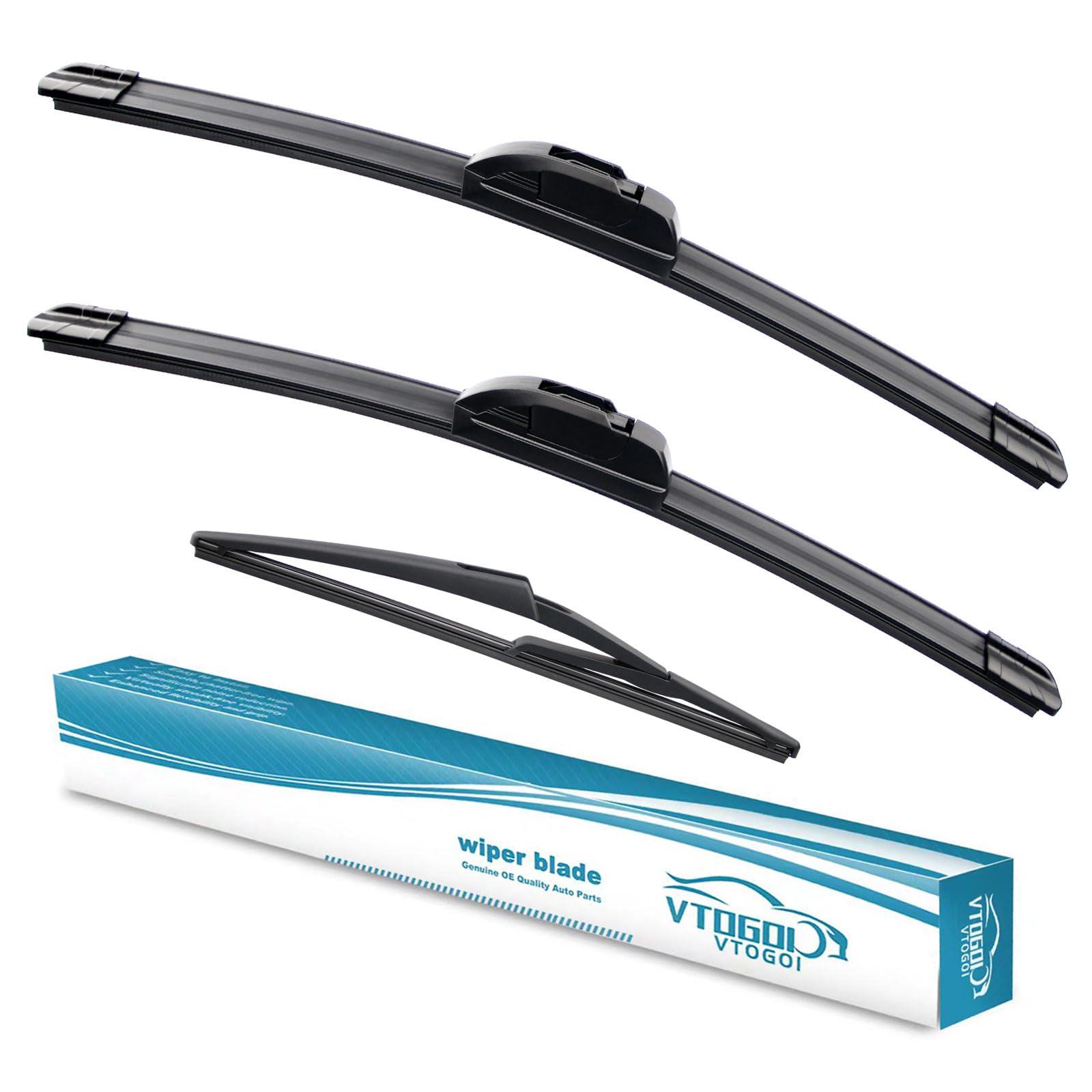 Vtogoi Wiper Blades With Rear Wiper Blades Set For Mini Cooper 2007-2012,Automotive Replacement Windshield Wiper Blades, That Me