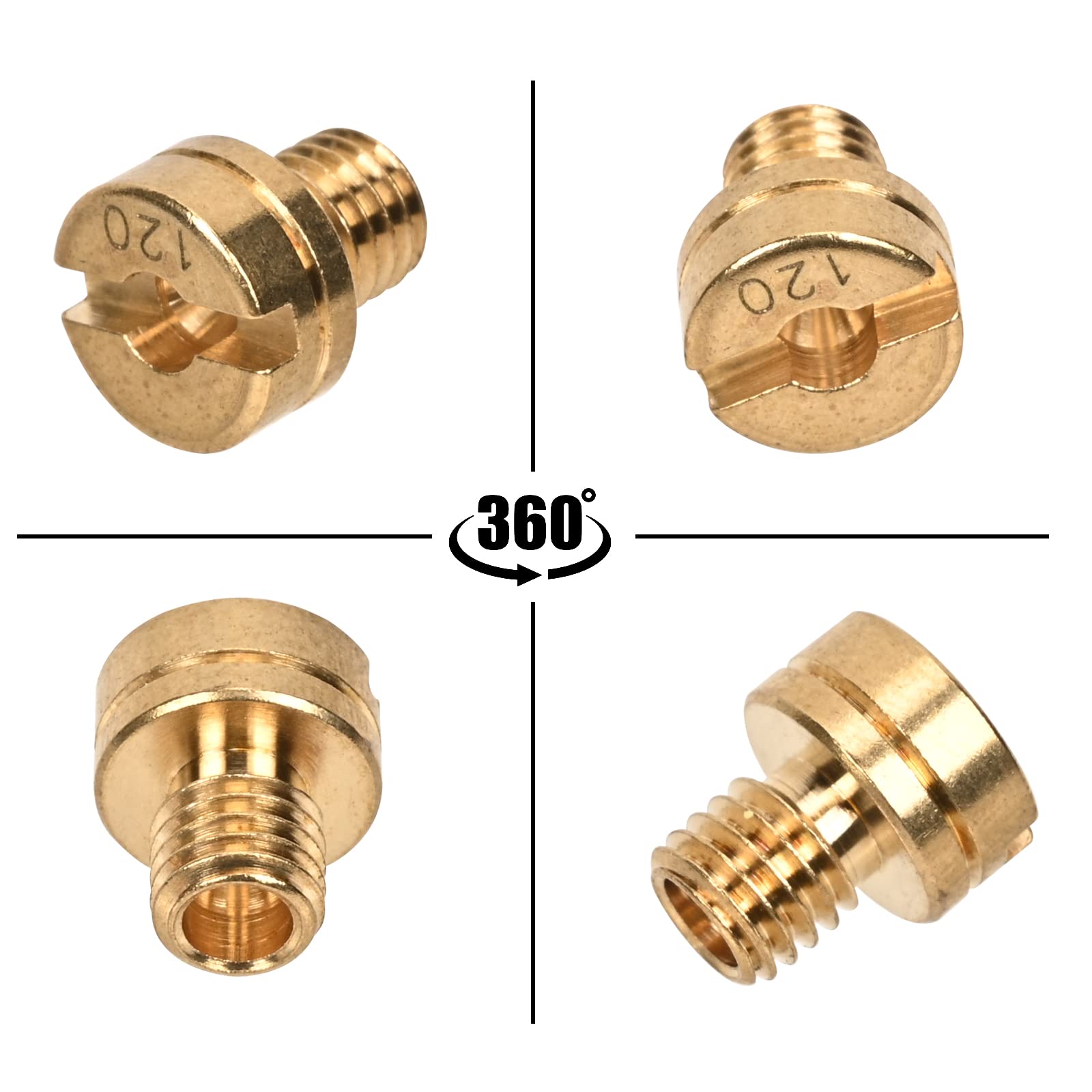 Trkimal Main Jet Kit Replace for Carburetor Mikuni VM22 VM24 VM26 125CC 150CC 200CC 250CC Dirt Bike Pit Bike ATV 15 Pack 88 90 9