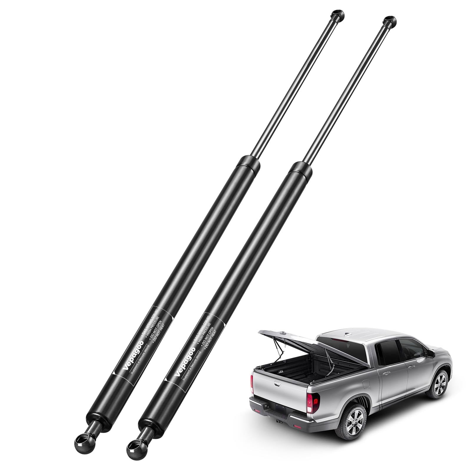 Vepagoo Sf440M200 44 Inch 200Lb/890N Gas Shock Strut Spring Long Lift Support For Snowmobile Trailer Lift Rv Door Heavy Duty Tru