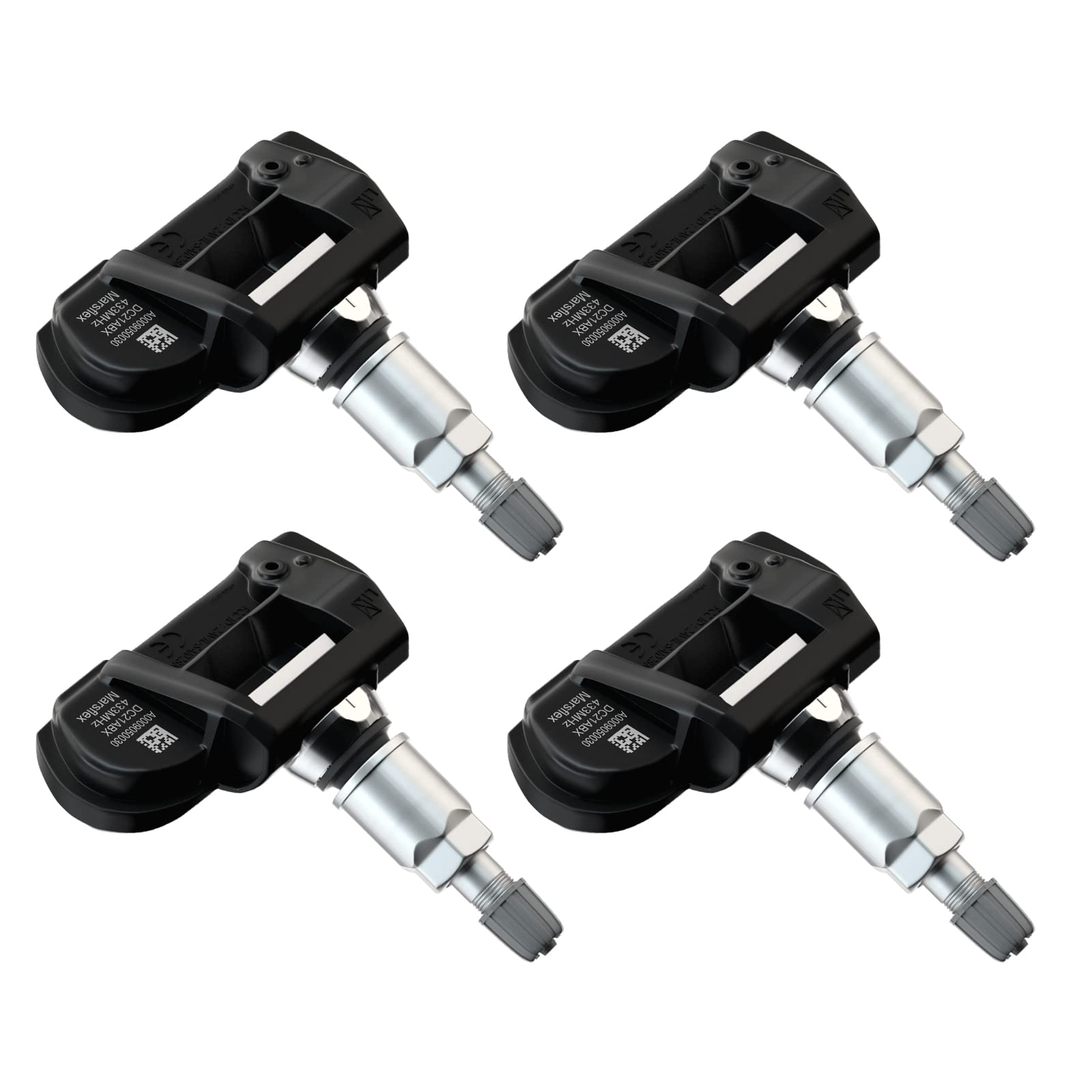 Marsflex TPMS Sensor Compatible for Mercedes Benz SMART AMG Freightliner Sprinter 433MHz 4pcs, Programmed Tire Pressure Monitori