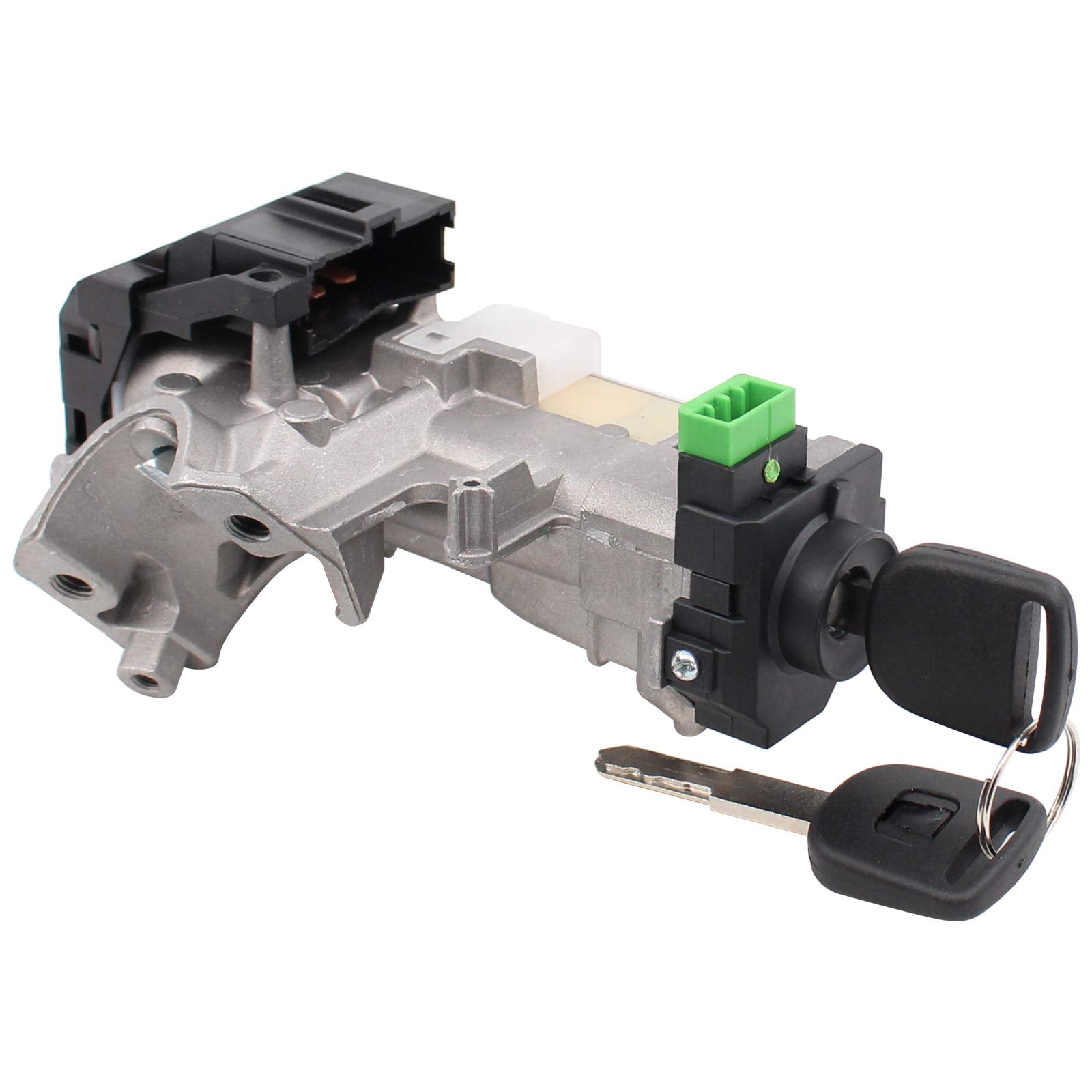 NewYall Ignition Switch Lock Cylinder Assembly for Honda Accord 2004-2007, Odyssey 2005-2007, Element 2007 - Model 35100-SDA-A71