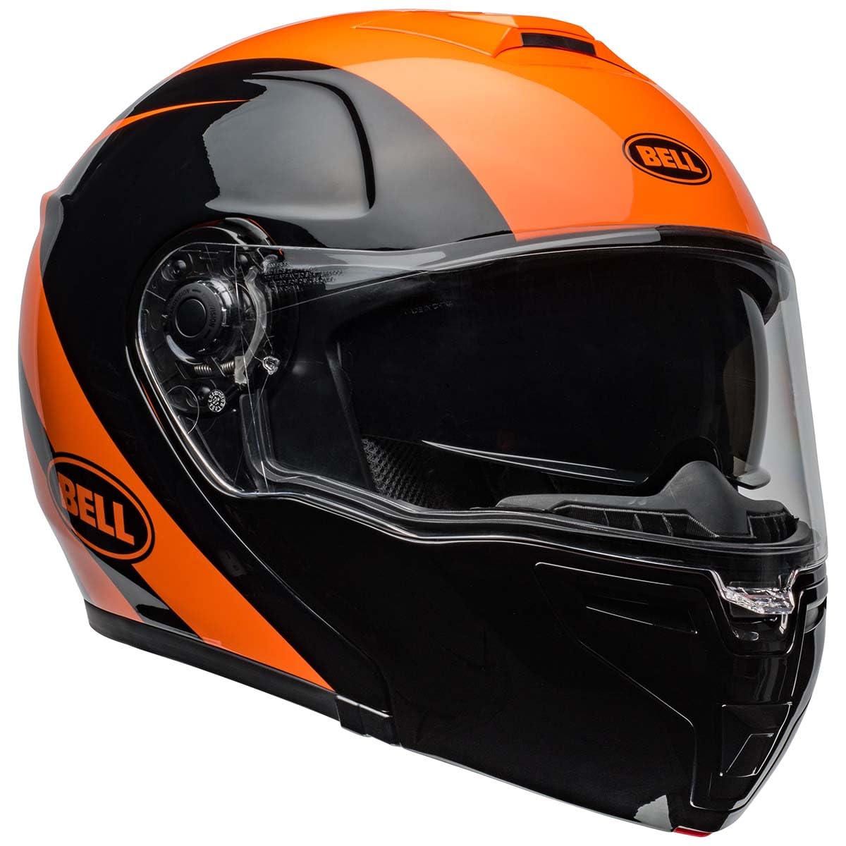 Bell Srt Modular Helmet (Gloss Velo Black/Orange - Small)