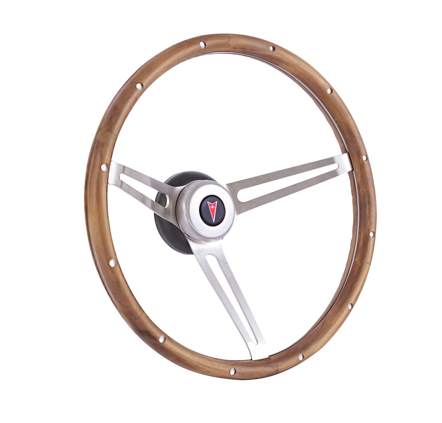 Grant 987 Classic Pontiac Steering Wheel - Stainless Steel, Durable Design
