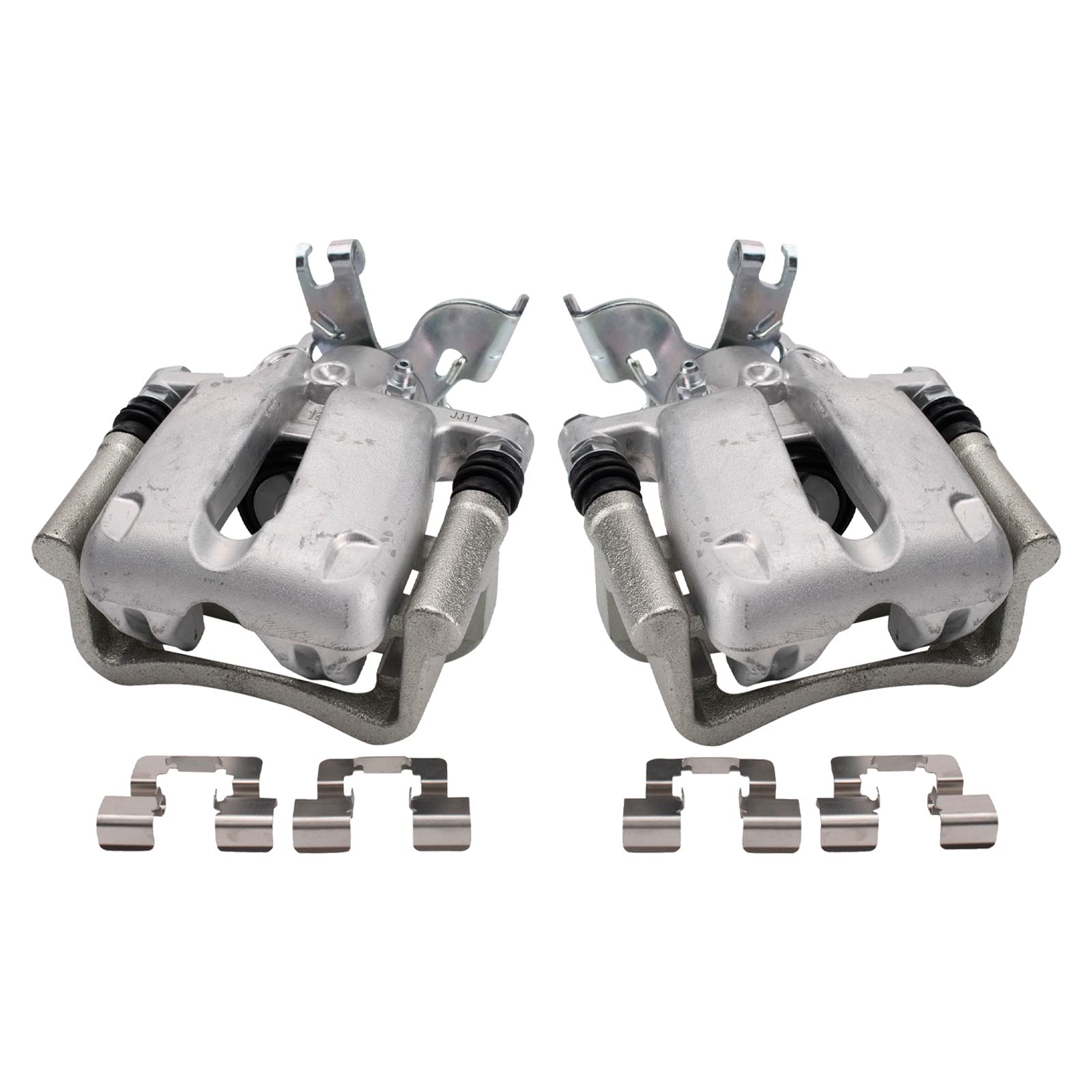 Trq Rear Brake Caliper Set Compatible With 2014-2016 Chevrolet Malibu 2016 Malibu Limited