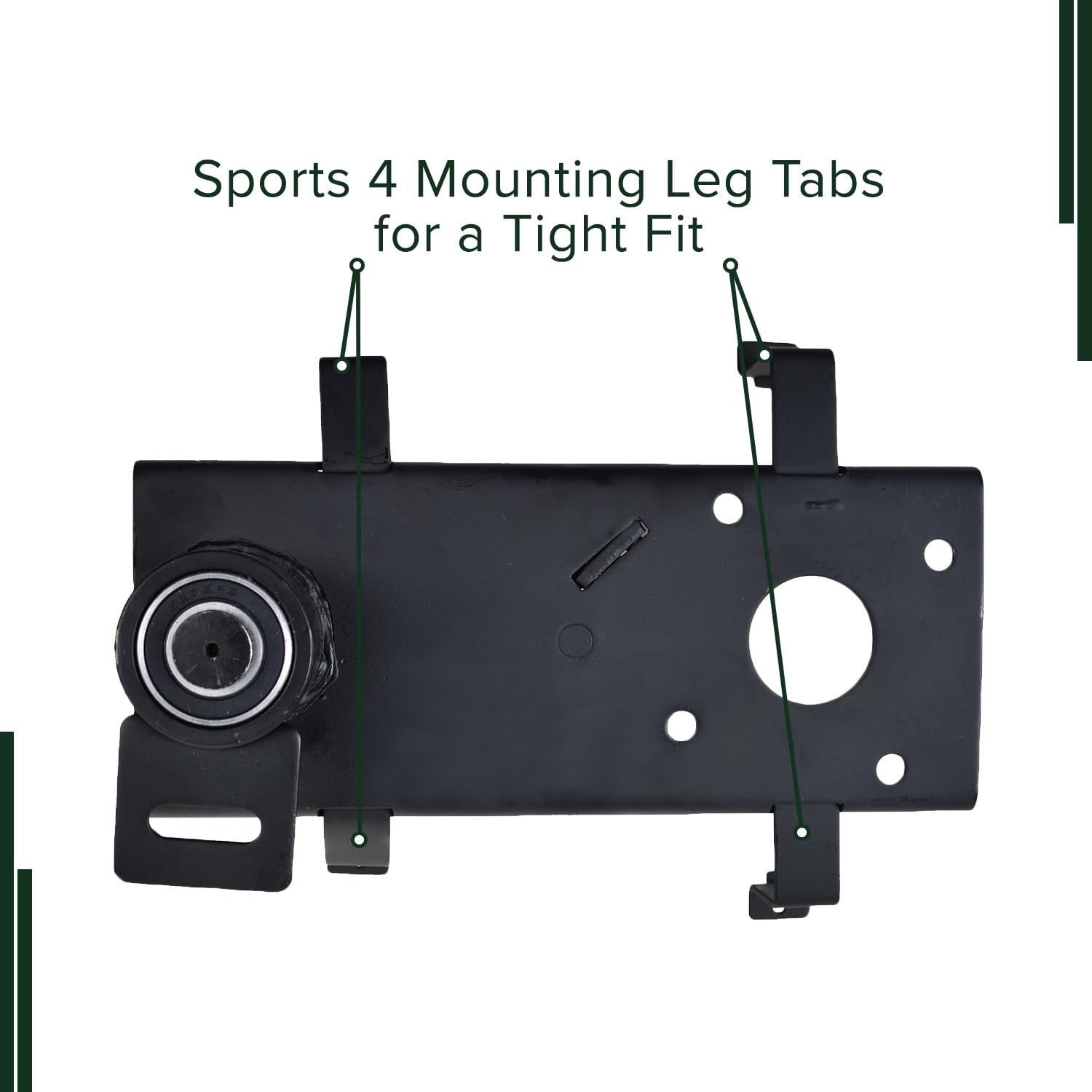AlveyTech Heavy Duty 9-3/4'' Long Jackshaft Assembly - Durable Jackshaft with Chain Tensioner, Replacement Parts for Coleman BT2