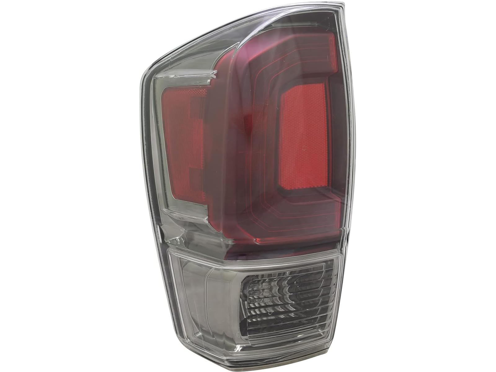 Auto Parts Avenue APA Replacement Tail Light Rear Lamp 2016 2017 2018 2019 Tacoma Limited with Smoke Bezel Driver Left LH Side 8
