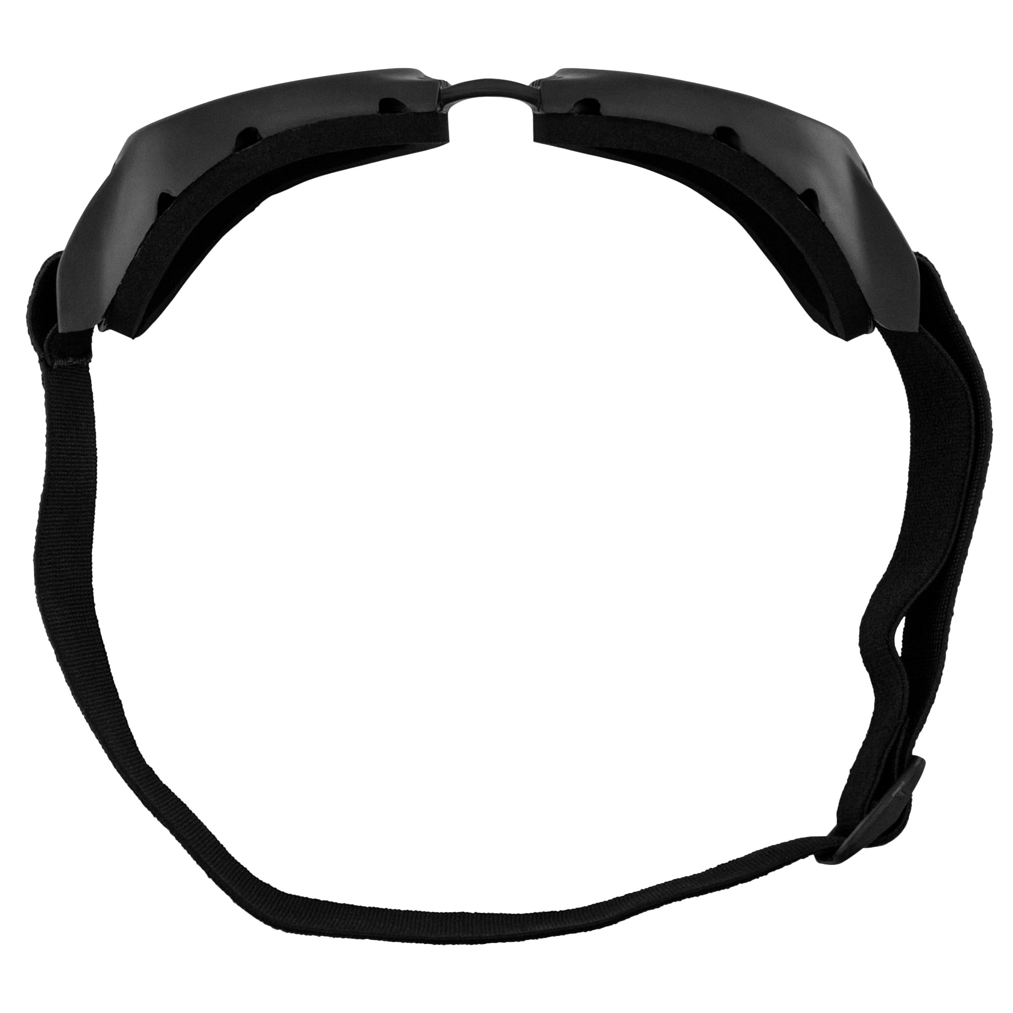 Global Vision Paragon Motorcycle Goggles - Polycarbonate, Adult Size, Black Frame, Super Dark Lens, Model PARASD