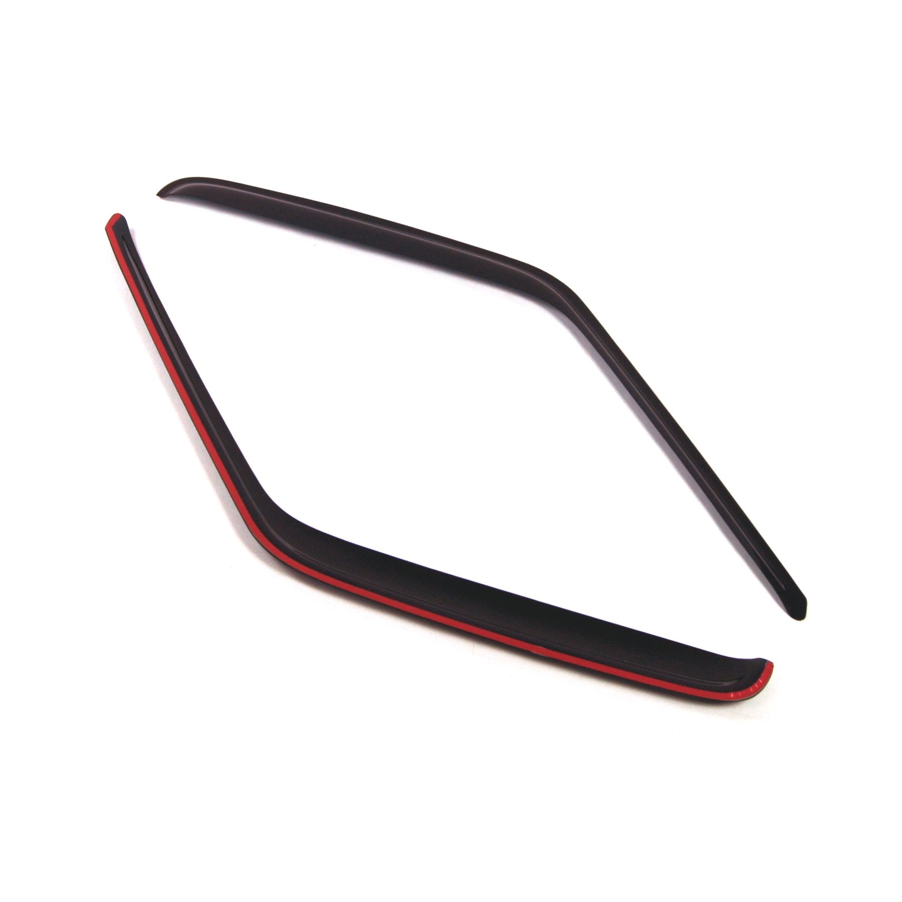 Tuningpros Outside Mount Window Vent Visors Rain Guards Compatible With Ford Bronco 1980-1996 | Side Window Wind Deflectors Rain