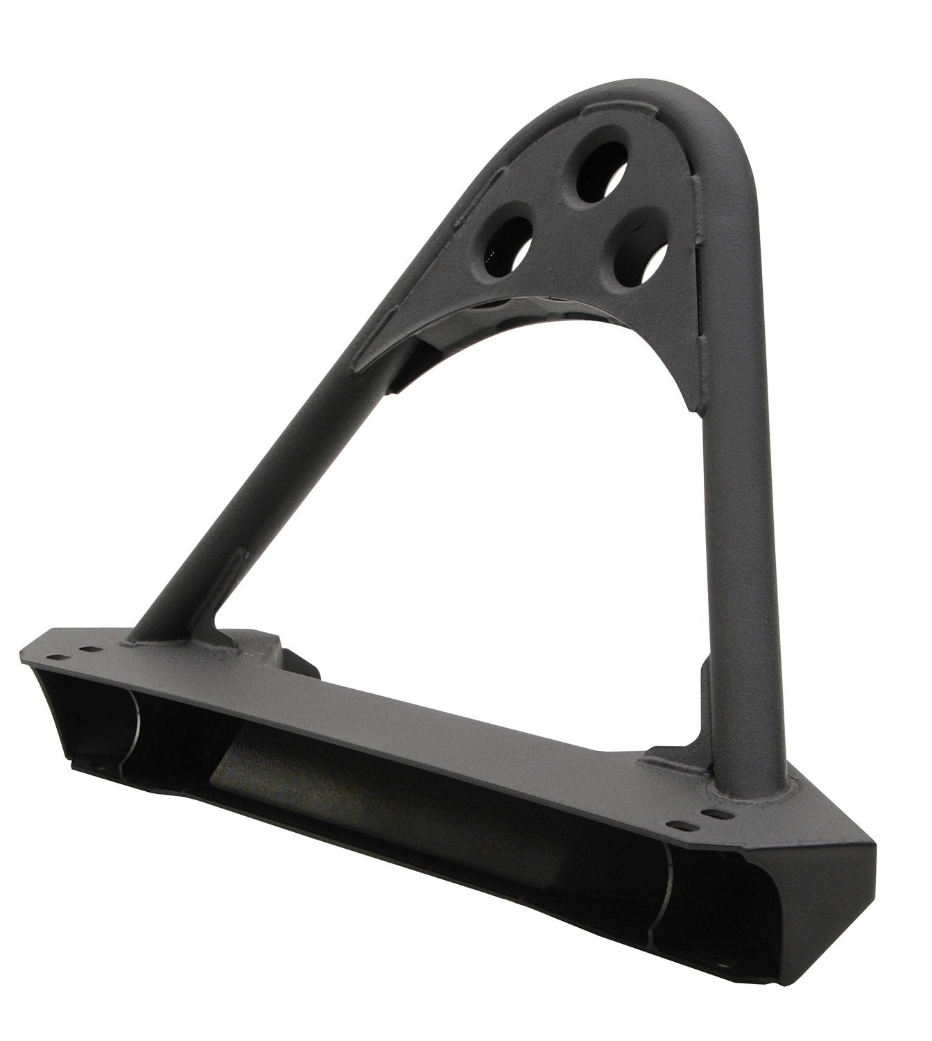 Smittybilt SRC Front Stinger Bumper for Jeep TJ/YJ, Alloy Steel, Black, Model 76521
