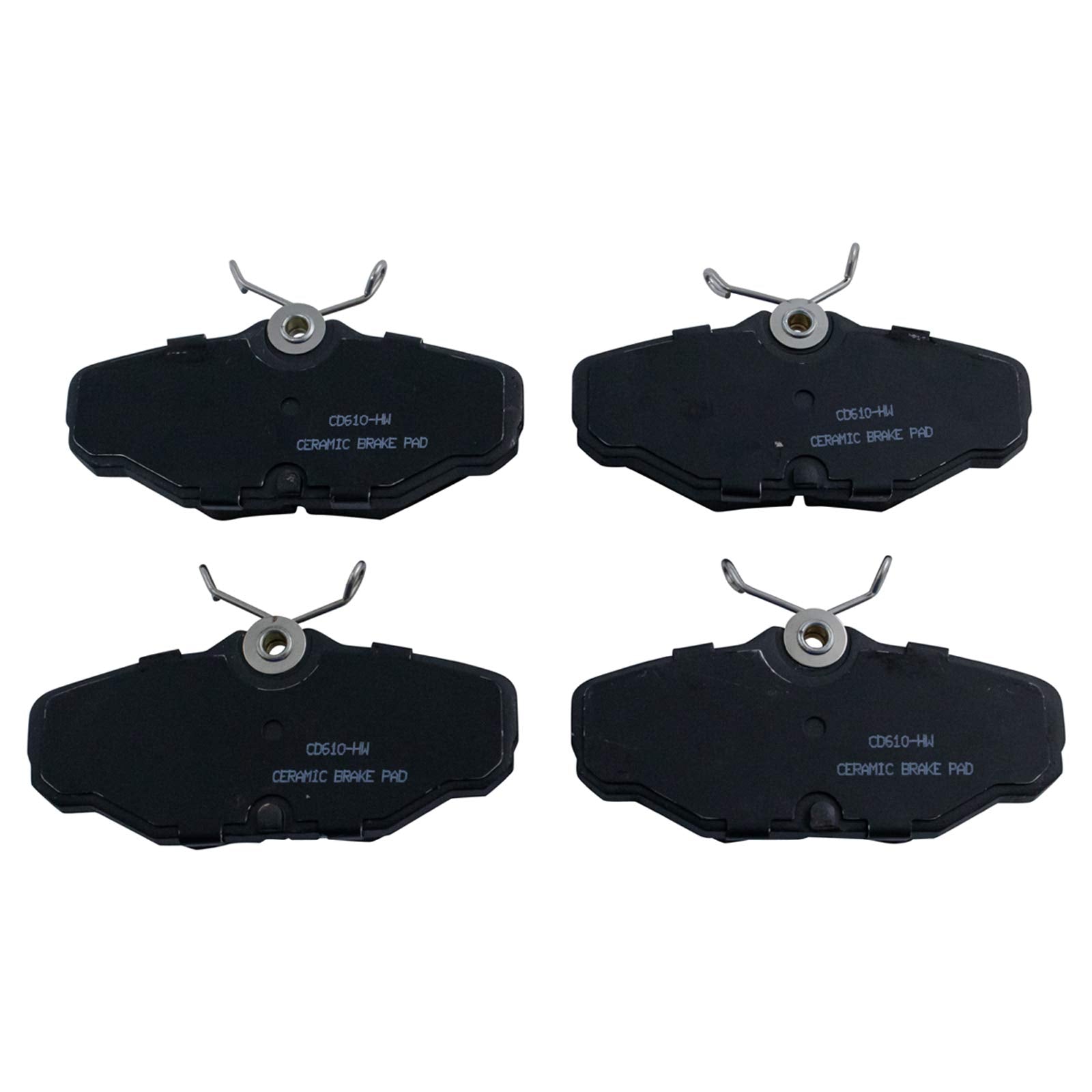 TRQ Rear Brake Pads Ceramic Compatible with 1993-2007 Ford Taurus 1993-2002 Lincoln Continental 1993-2005 Mercury Sable