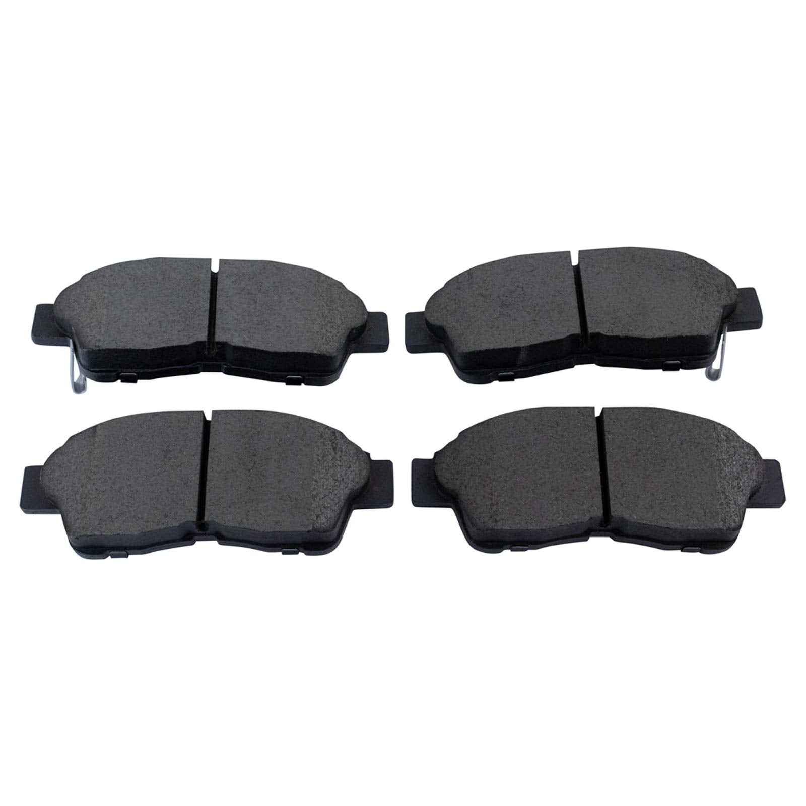 Trq Front Brake Pad & Rotor Kit Brake Pads Brake Rotor Ceramic Compatible With 1996-2000 Toyota Rav4