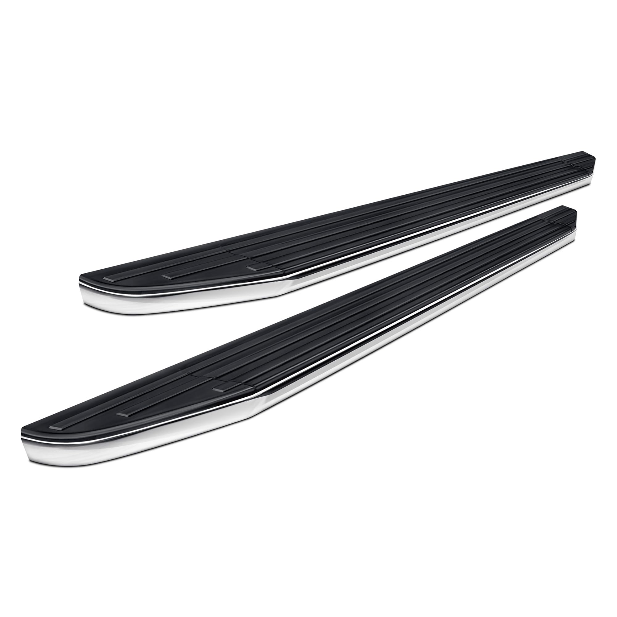 Black Horse Premium Running Boards Black Compatible With 2007-2016 Honda Cr-V-Pr-Hocr12