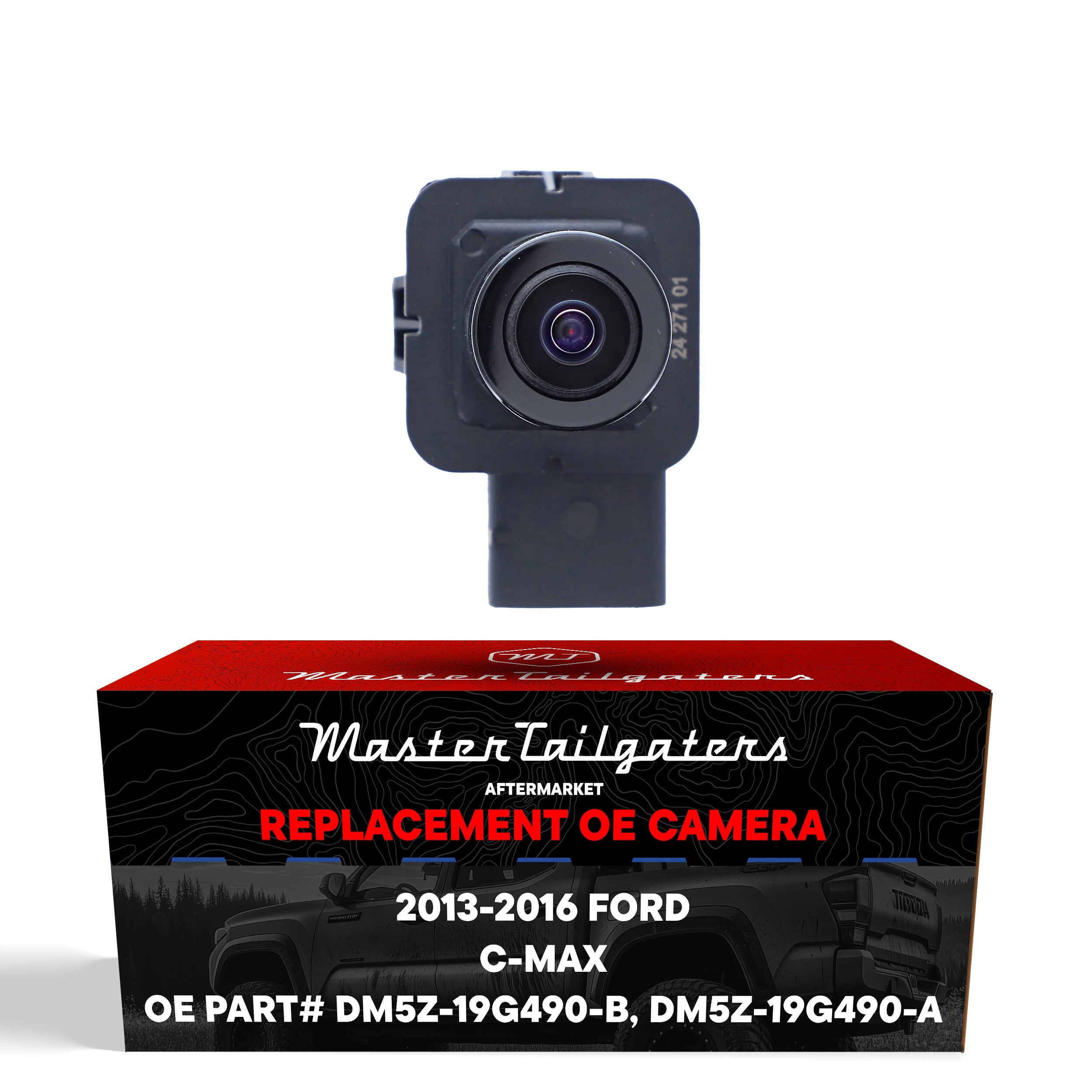 Ford C-Max Energi (2013-2016), C-Max Hybrid (2013-2016) OEM Replacement Backup Camera OE Part # DM5Z-19G490-A, DM5Z-19G490-B