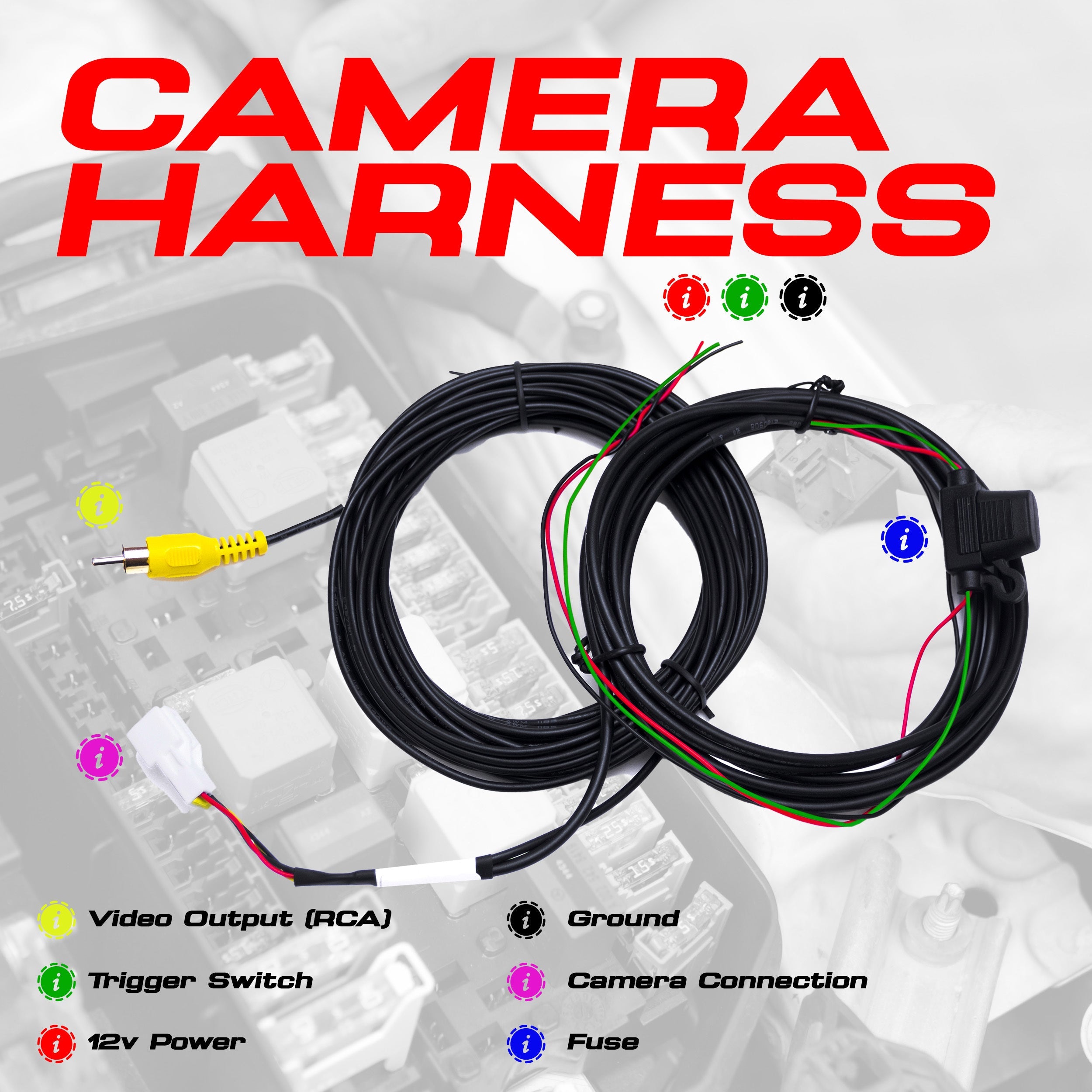 Toyota Tundra (2000-2006) Smooth Primed Black Replacement Tailgate Handle with Backup Camera (Ready to Paint)