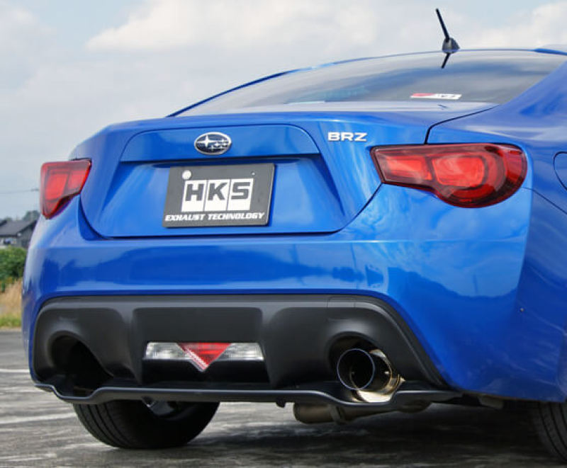 HKS Hi-Power Racing Single Exit Exhaust for FR-S BRZ