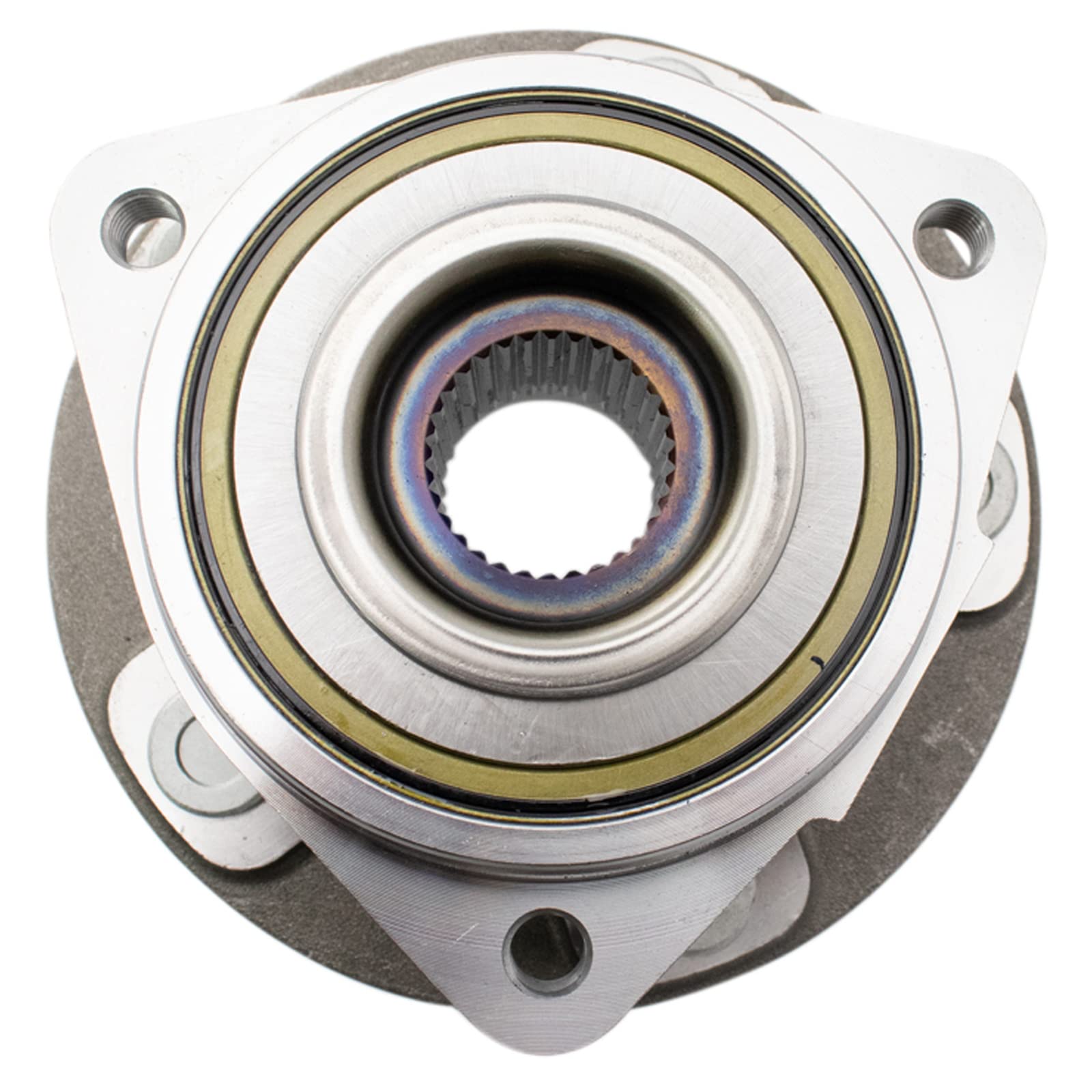Trq Front Wheel Hub Bearings Assembly Set Compatible With 2020-2023 Jeep Gladiator 2018-2023 Wrangler