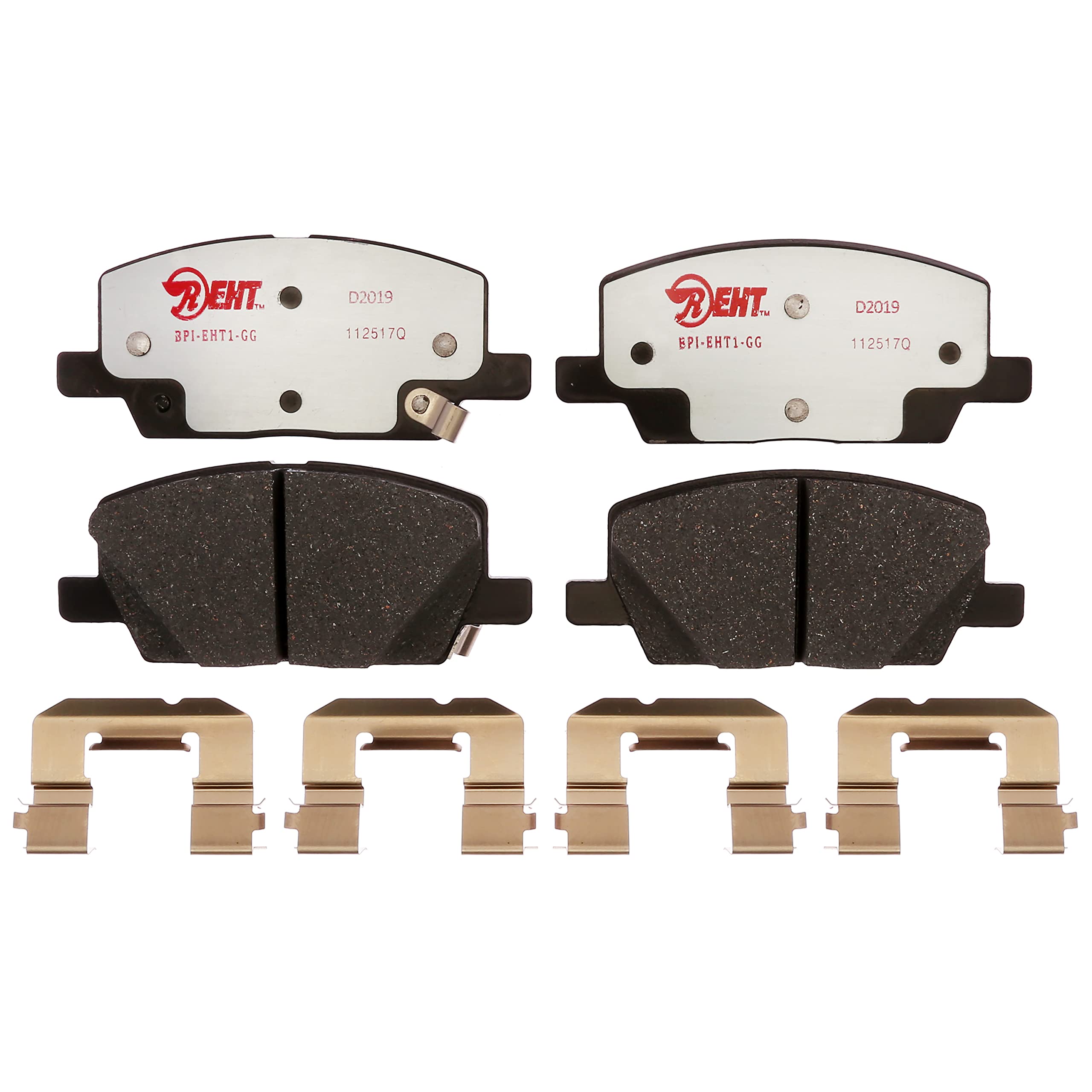 Raybestos Element3 Eht Automotive Replacement Front Brake Pad Set For Selected 2018-2022 Buick Encore, 2018-2022 Chevrolet Trax 