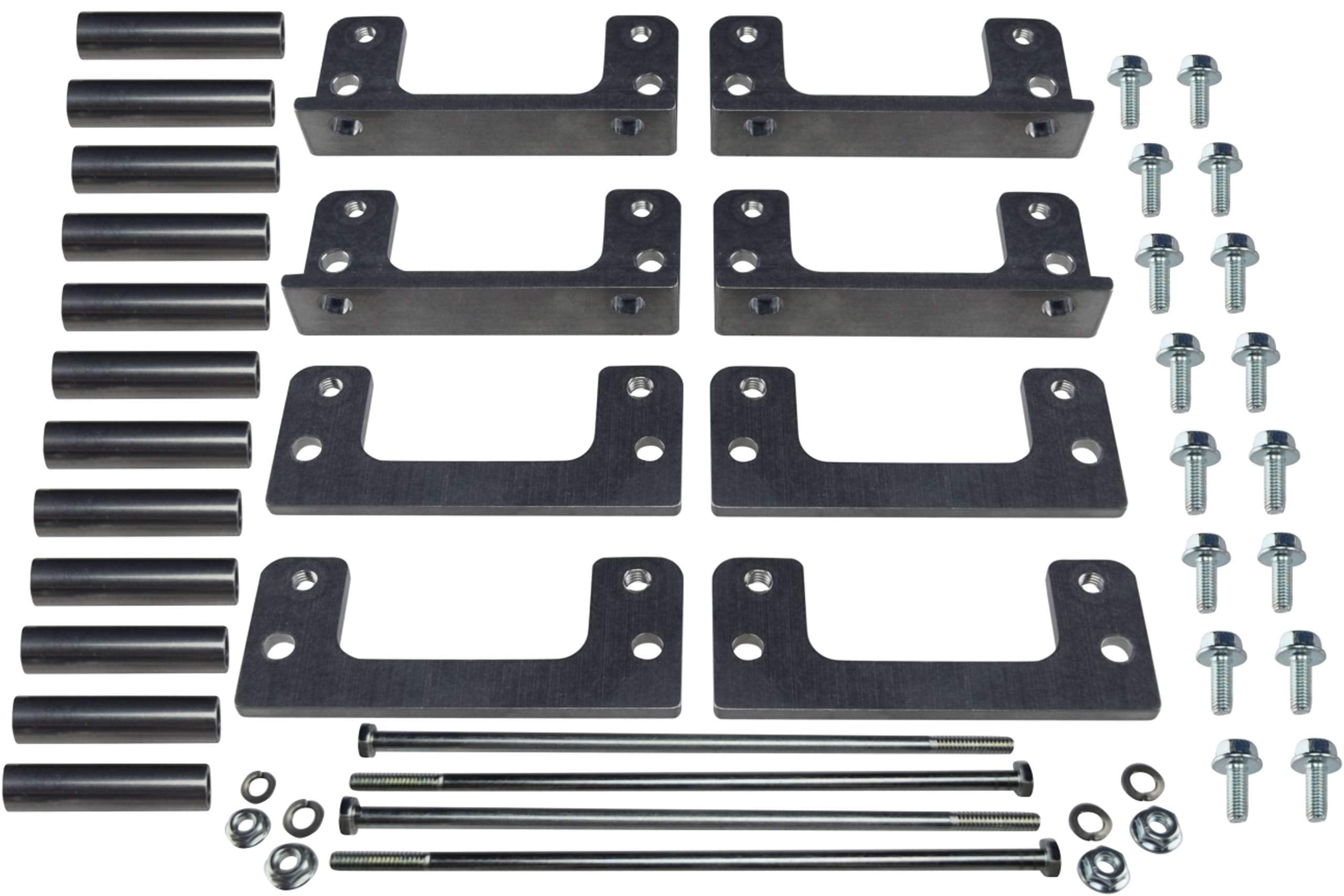 Ict Billet Ls Truck Square - Remote Mount Coil Relocation Brackets - D581 Lsx Swap 551583