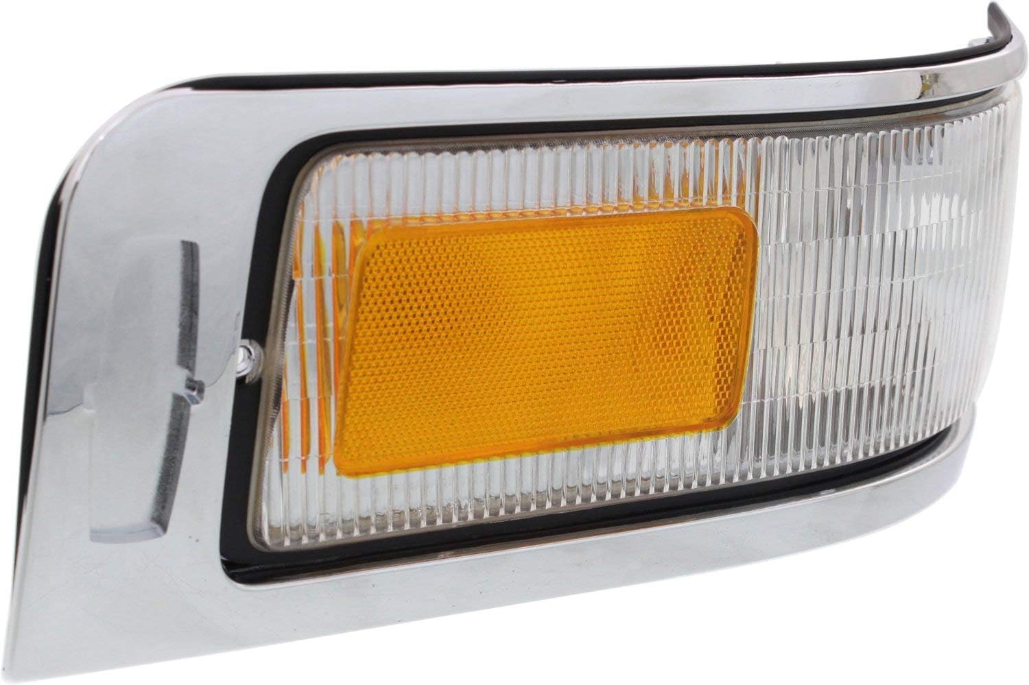 Epic Lighting Oe Style Halogen Corner Lights W/Emblem Provision Assembly Replacement For Ford 95-97 Town Car [ Fo2550132 Fo25511