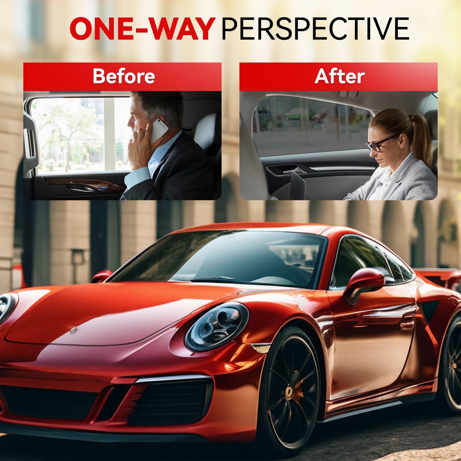 Car Ceramic Window Tint 36'' in x 100'Ft with 20% Percent VLT, Tinted Film for Car Windows, UV&IR Protection Heat Insulation Ant