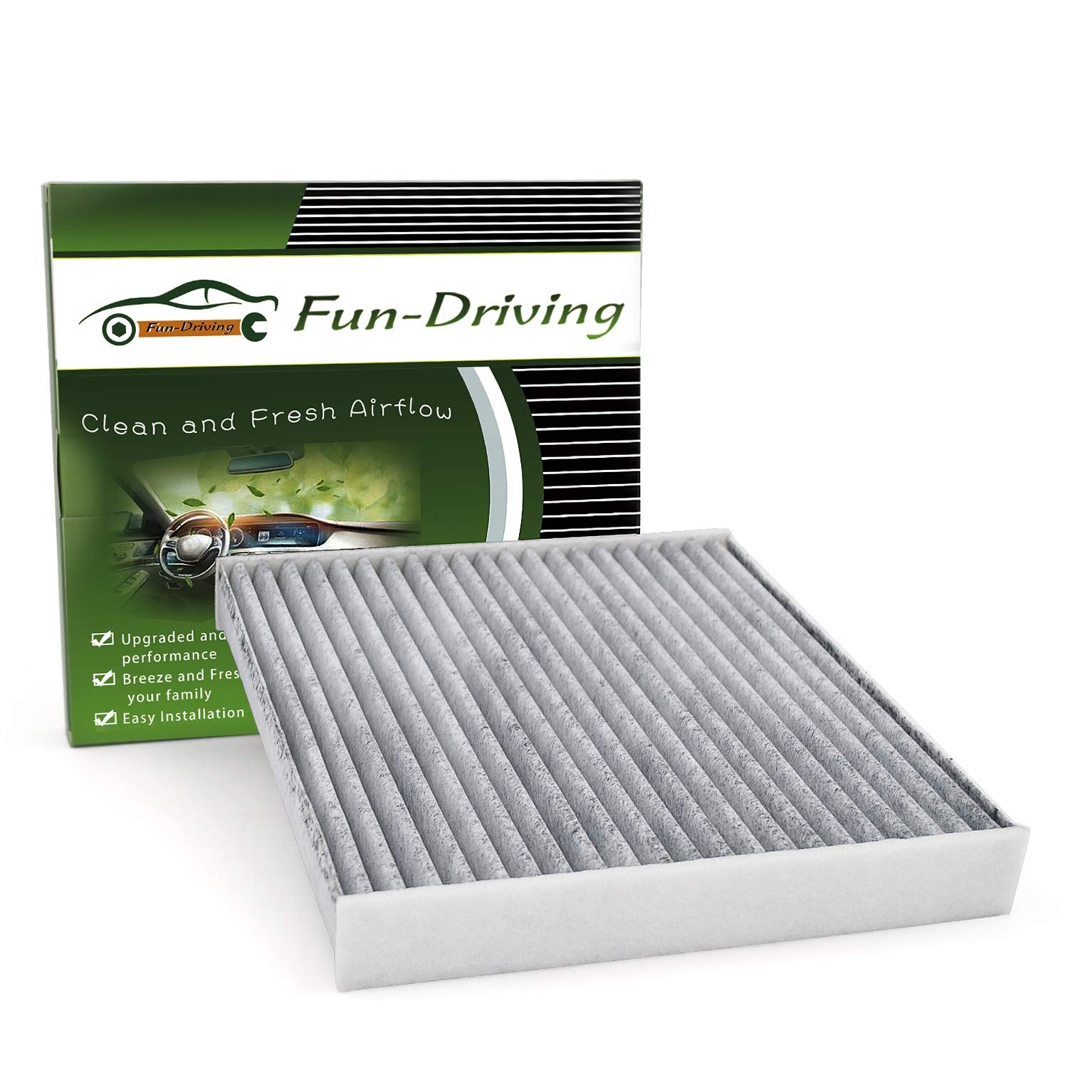 Fd182 Cabin Air Filter For Civic,Cr-V,Cr-Z,Fit,Hr-V,Insight,Replace Cf11182,Cp182,80292-Tf0-G01