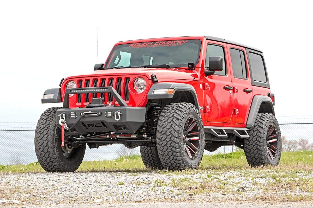 Rough Country N3 Dual Steering Stabilizer For 18-24 Jeep Jl/Gladiator Jt - 87304