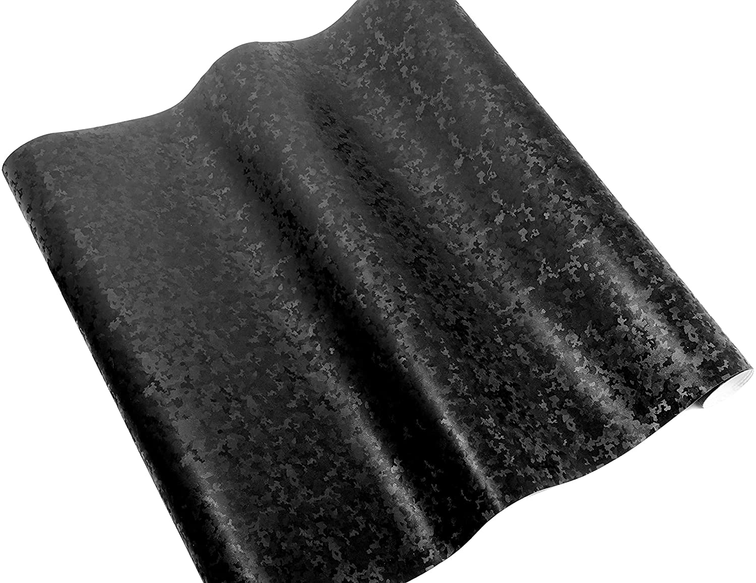 Vvivid+ 2020 Edition Black Stealth Small Pattern Camouflage Vinyl Wrap Roll (4Ft X 5Ft)