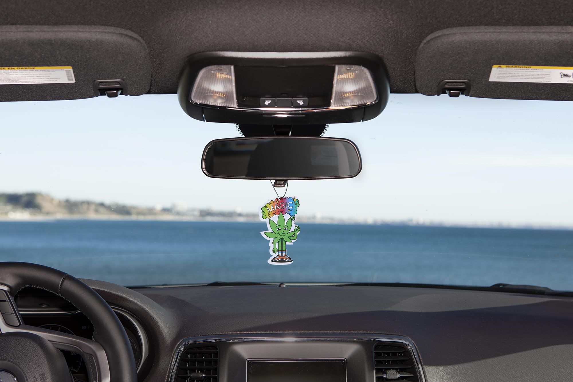 Fresh Fresheners Funny Magical Marijuana Weed Car Air Freshener 4-Pack