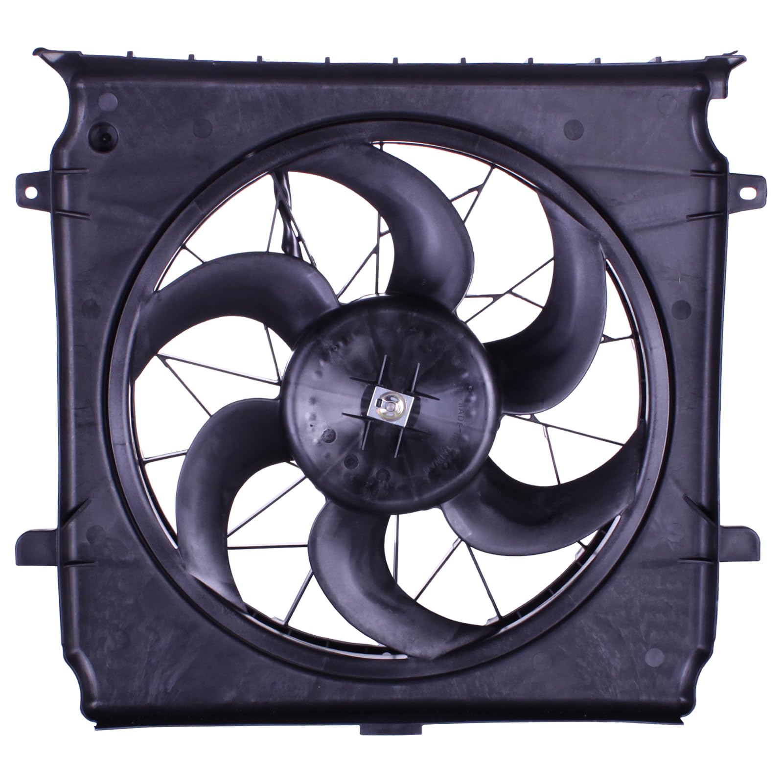 TYG Upgraded Cooling Fan Assembly for 2006-2007 Jeep Liberty 3.7L Electric Fan w/o Heavy Duty | Racing-Level OE Replacement Engi