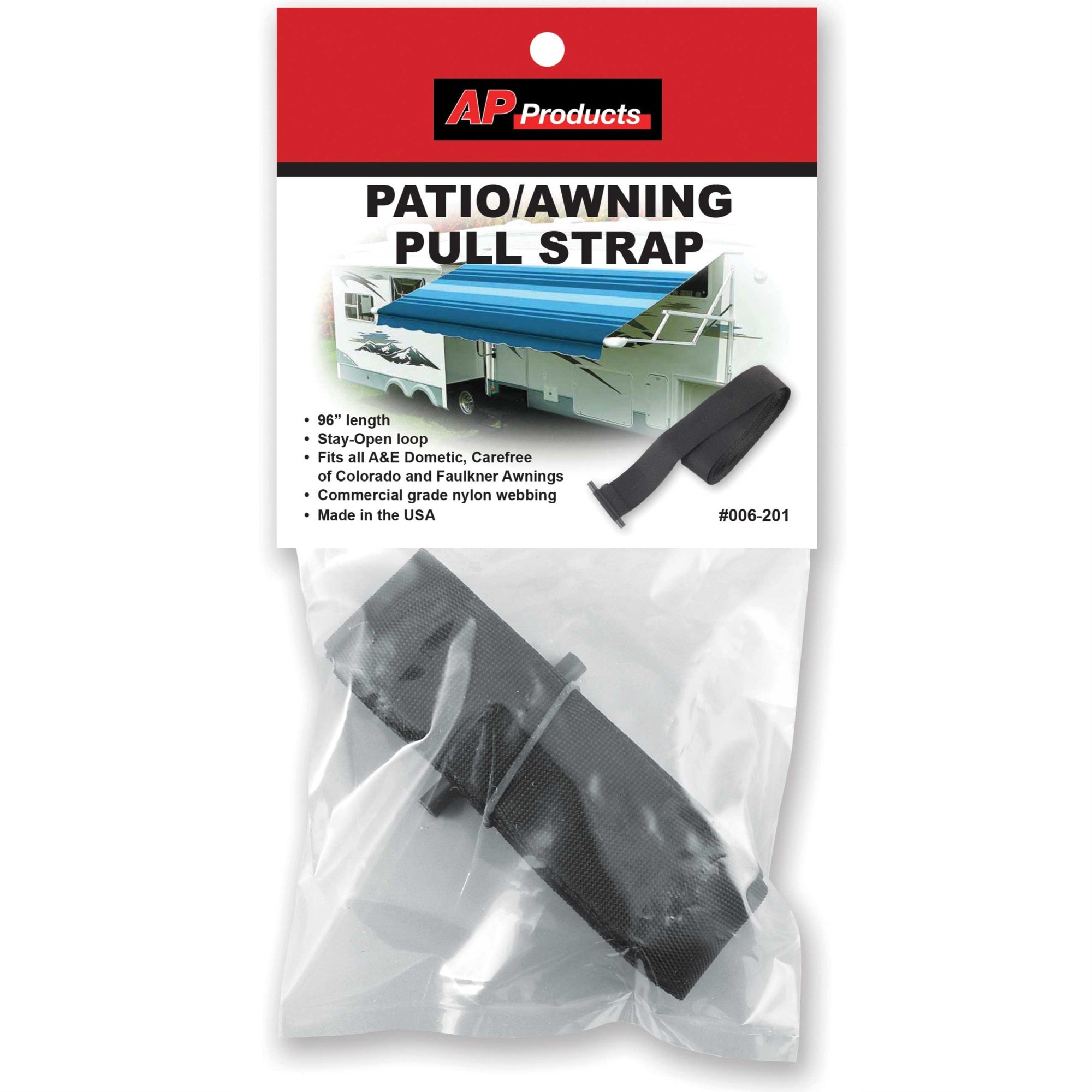 AP Products 006-201 Patio/Awning Pull Strap - 96