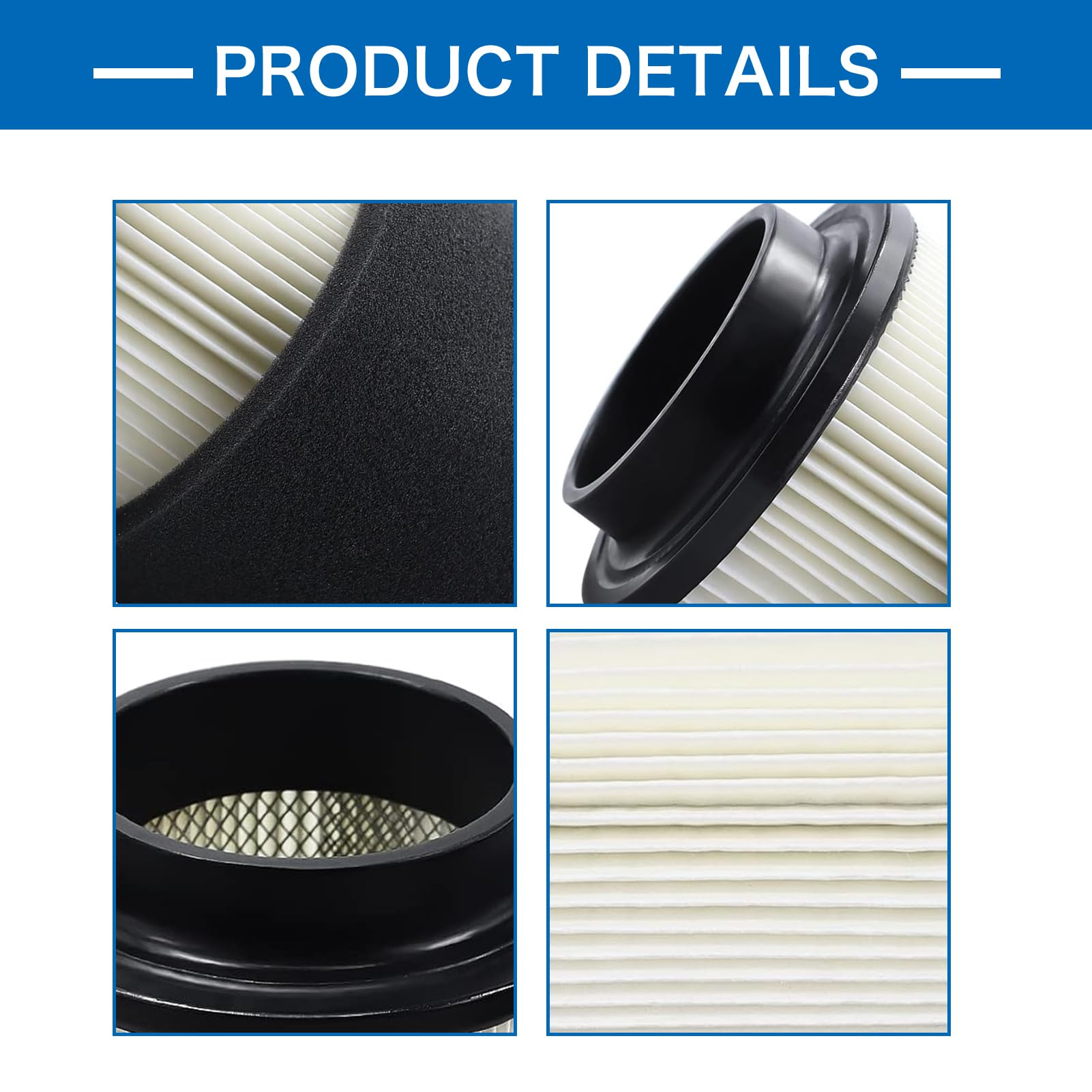LOCOPOW 0452306 1253355 Air Filter for Polaris Phoenix 200 2005-2023 Trailblazer 250 2001-2006 Hawkeye 300 2006-2011 Sportsman 3
