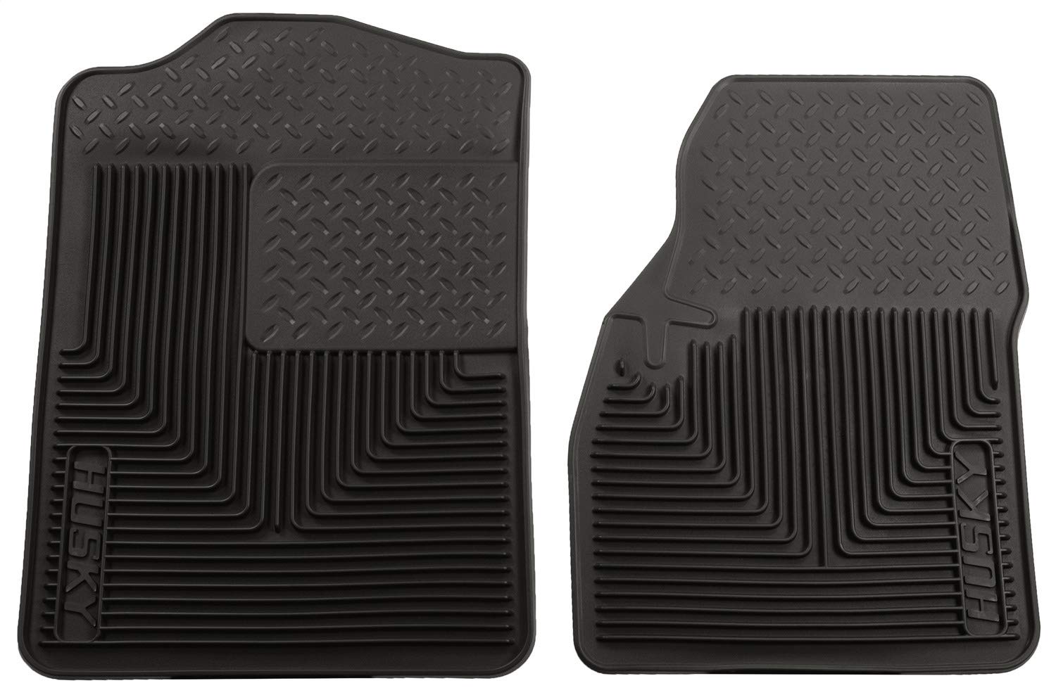 Husky Liners - Heavy Duty Front Floor Mats | 1987 - 1991 Chevrolet Blazer, 1975 - 1986 Chevrolet C20/K20, 1994 - 2001 Ram 1500 ,