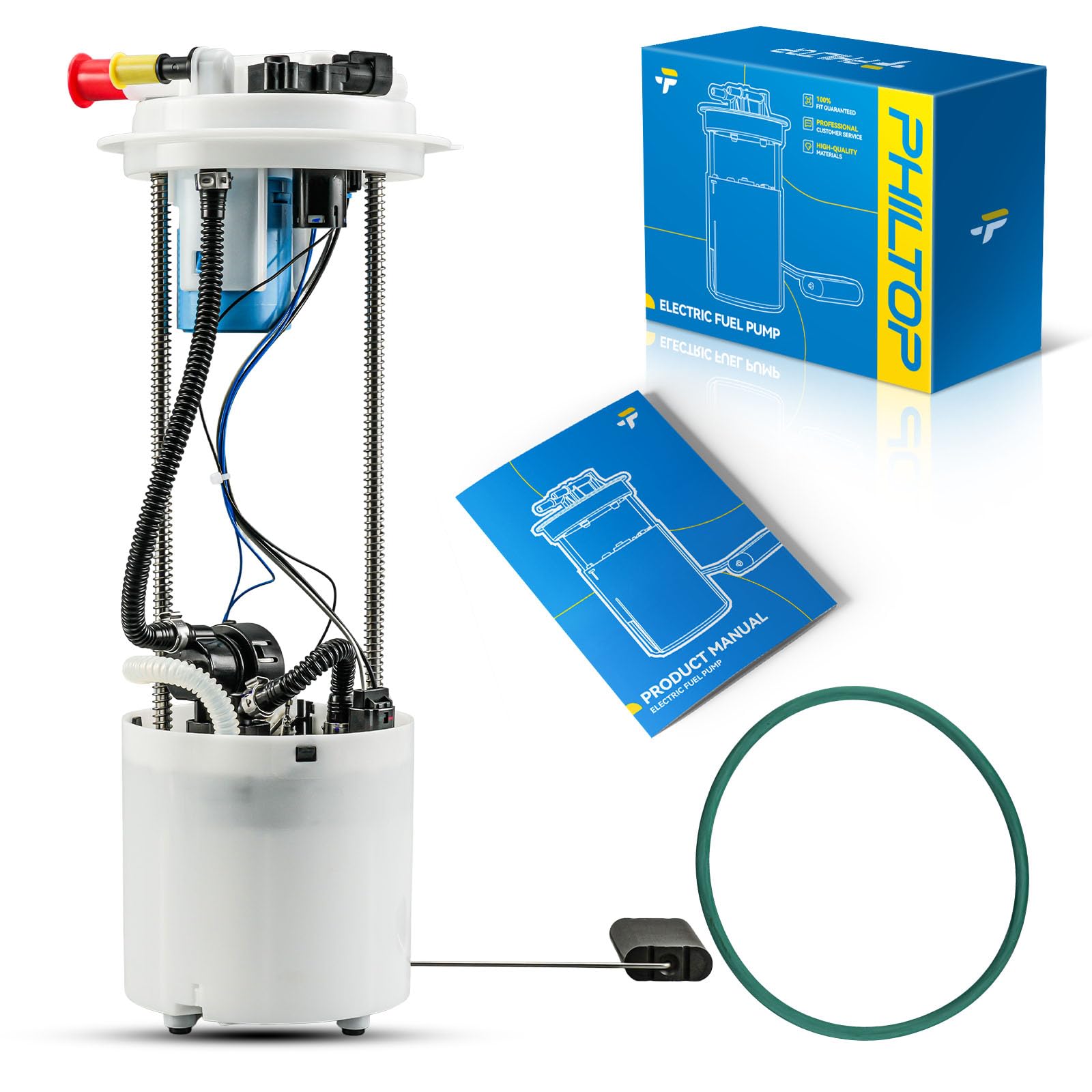 PHILTOP FG0935 Electric Fuel Pump Assembly Fit for Silverado/Sierra 1500 2009-2013 5.3L, Silverado 1500 2009-2013 4.8L, Sierra 1
