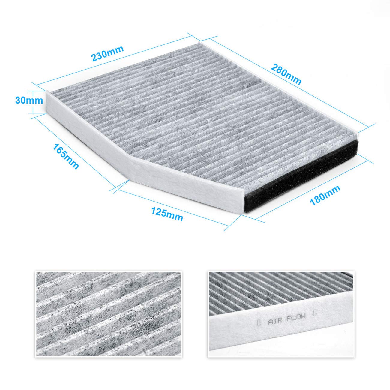 Kafeek Cabin Air Filter Fits Xc11577, Bk21-18D543-Aa, Replacement For 2015-2019 Ford Transit 150/250/350/350Hd, Includes Activat