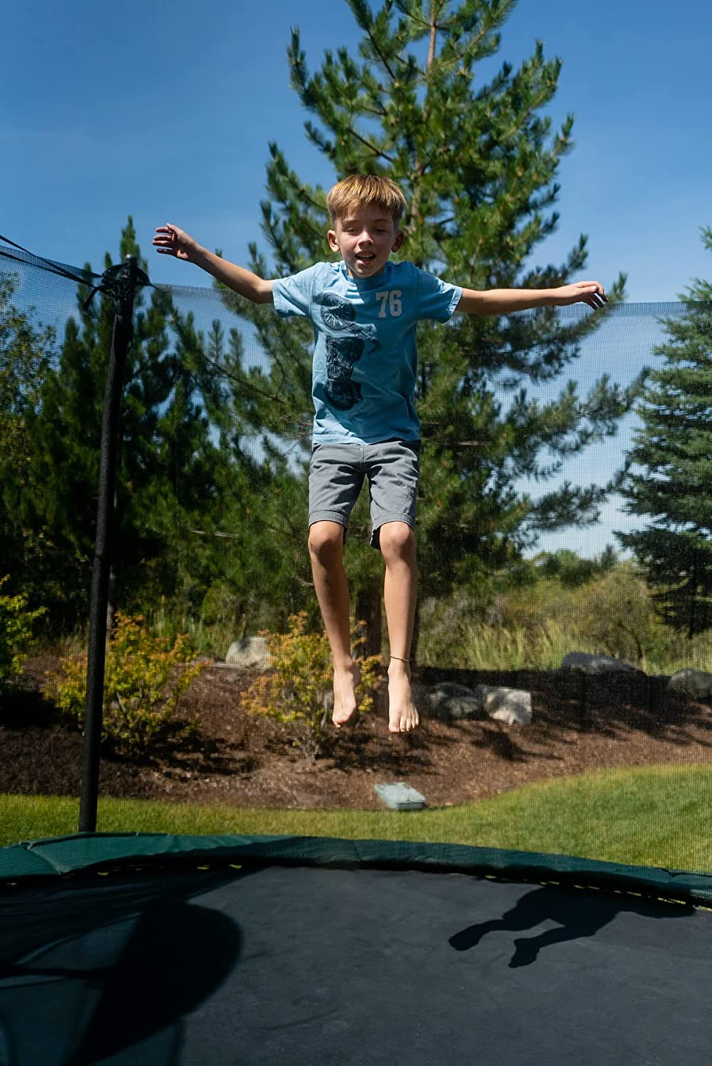Trampoline Pro 147'' Mat With 72 Rings For 14Ft Round Frame And 6.5'' To 7.0'' Springs