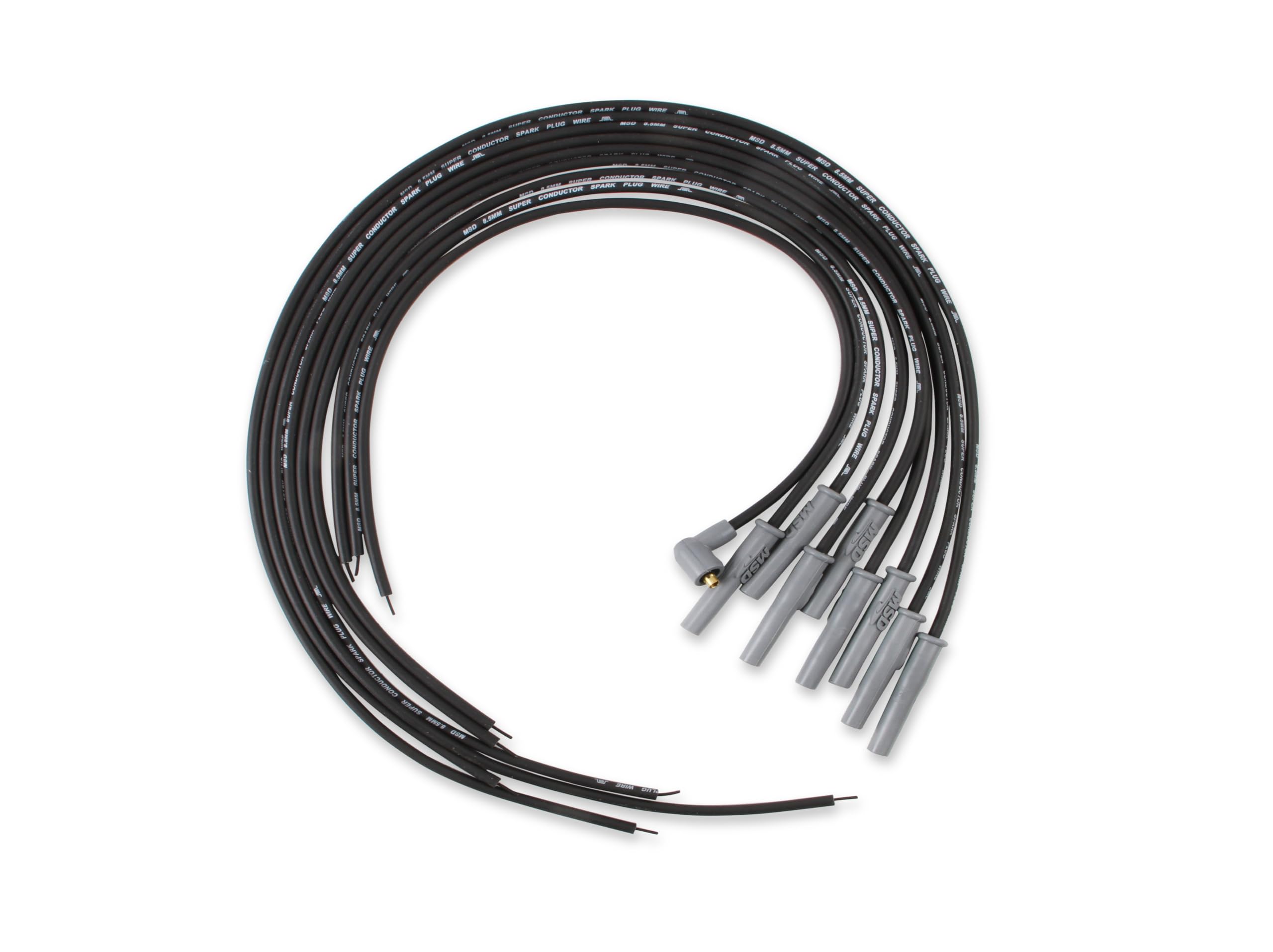 Msd 31193 Black 8.5Mm Super Conductor Spark Plug Wire Set