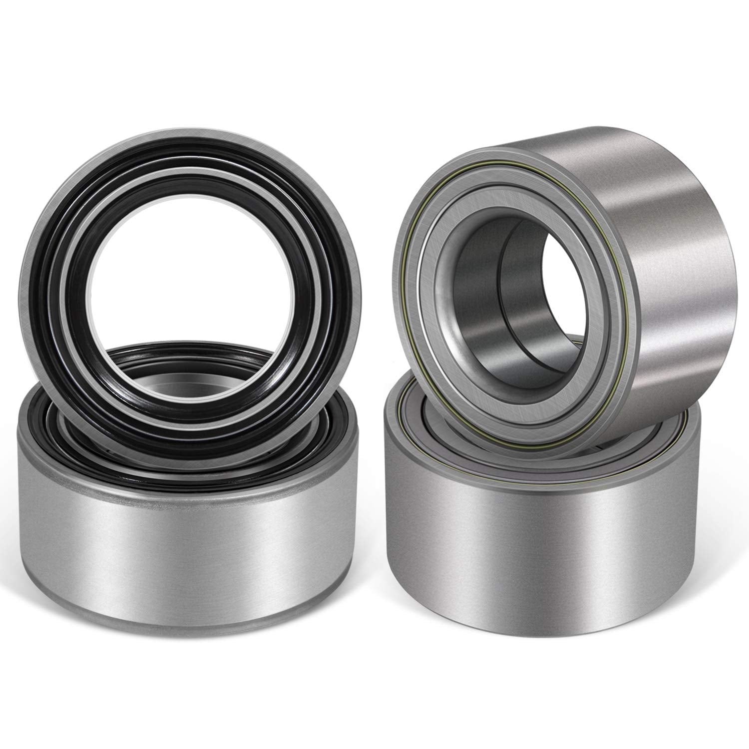 Front & Rear Wheel Bearings Kit For 2010 2011 2012 2013 2014 Polaris Rzr 800 800-S 800-4 Both Sides(4Pcs)