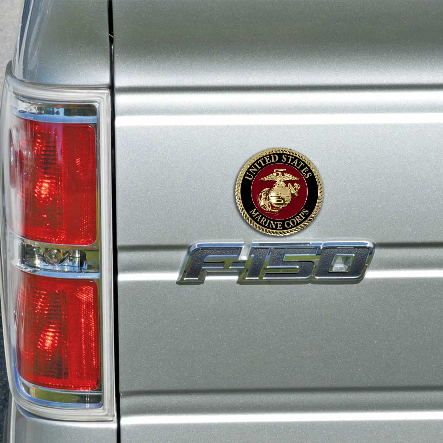 Military Gift Shop USMC Medallion - 2.25" Eagle Globe Anchor Emblem - Paper Material - Marine Corps EGA