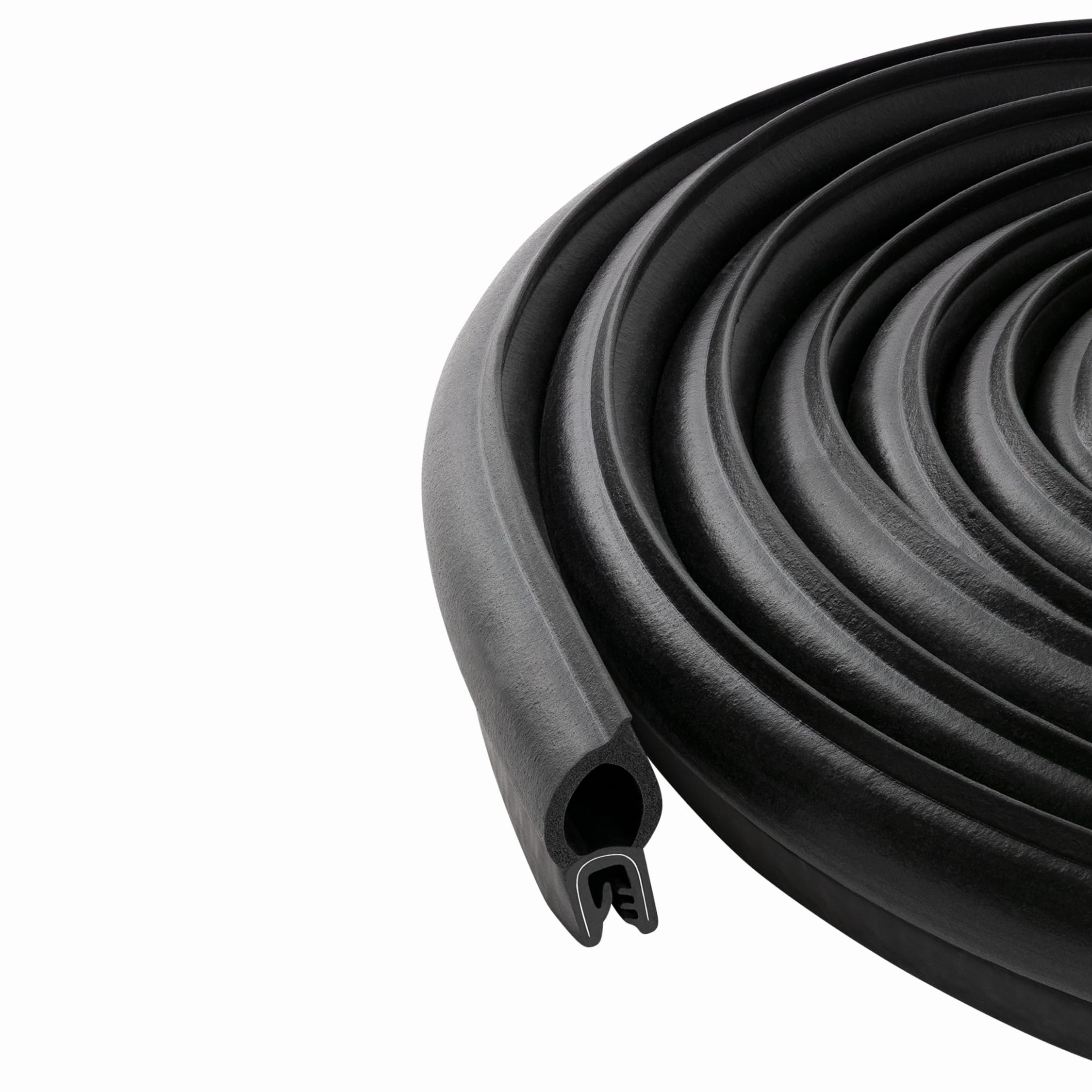 Vertical Bulb Trim Seal Bulb Diameter 12.7Mm X Grip Range 3.5Mm | Trunk, Boot, Lid, Hood, Hatch Rubber (1 Meter)