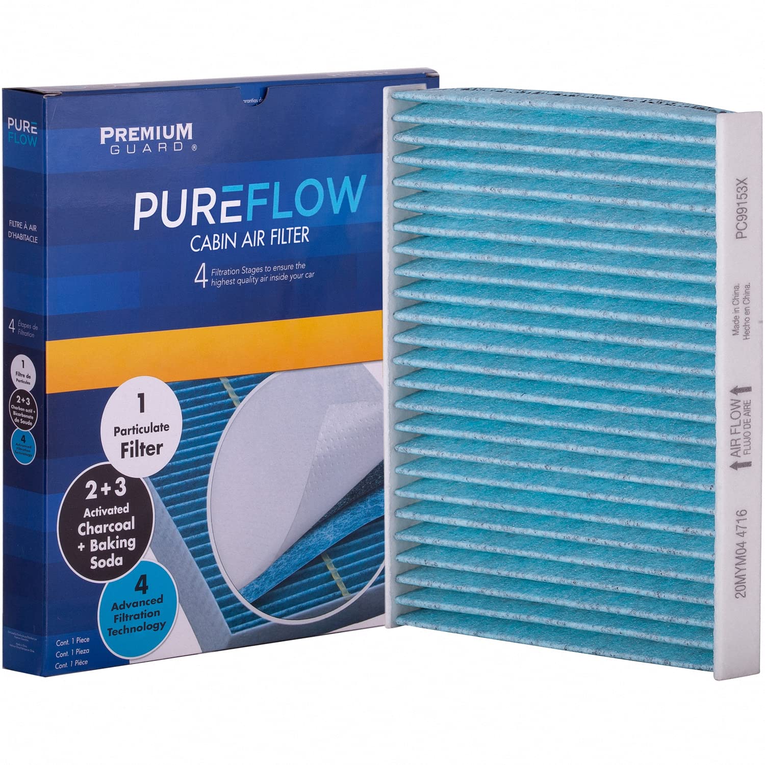 Pureflow Cabin Air Filter Pc99153X | Fits 2018-14 Bmw X6, 2018-10 X5, 2018-07 X5