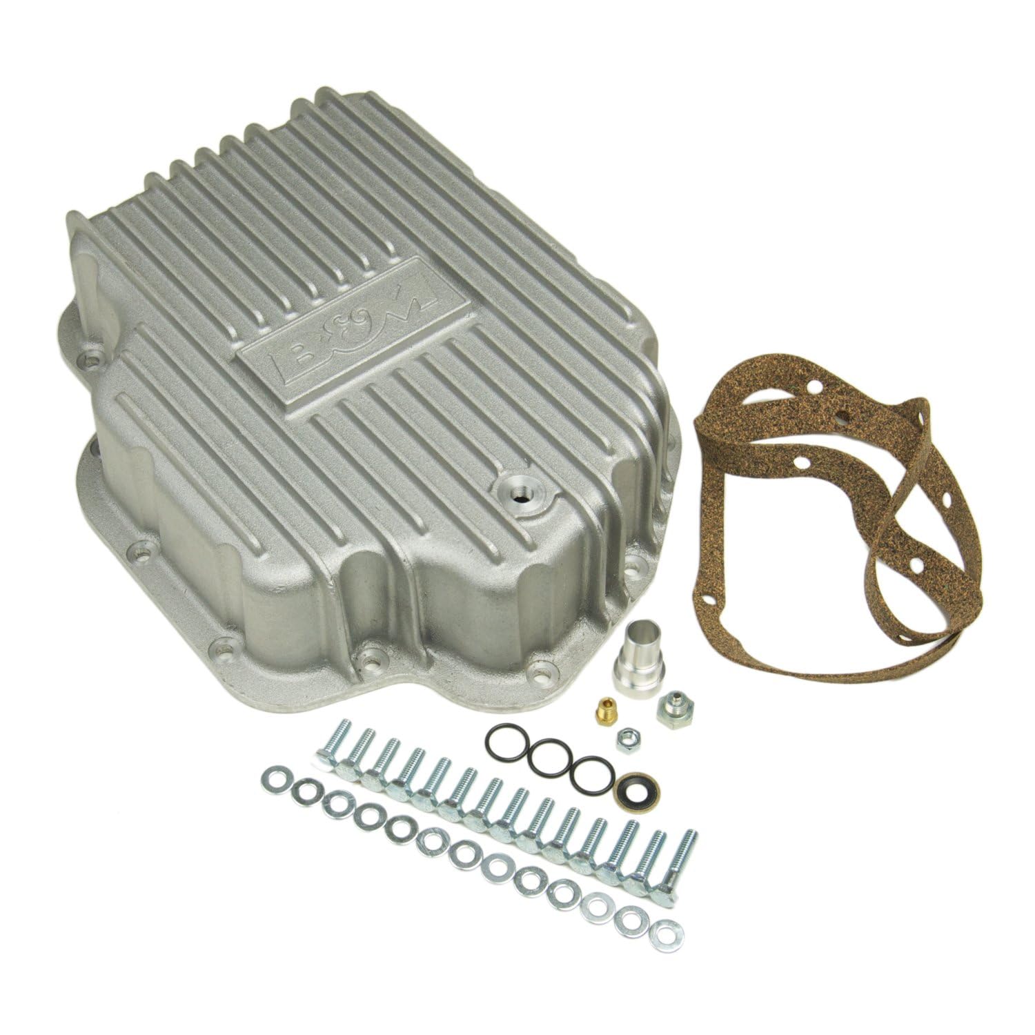 B&M 20280 Cast Aluminum Extra Depth Transmission Pan