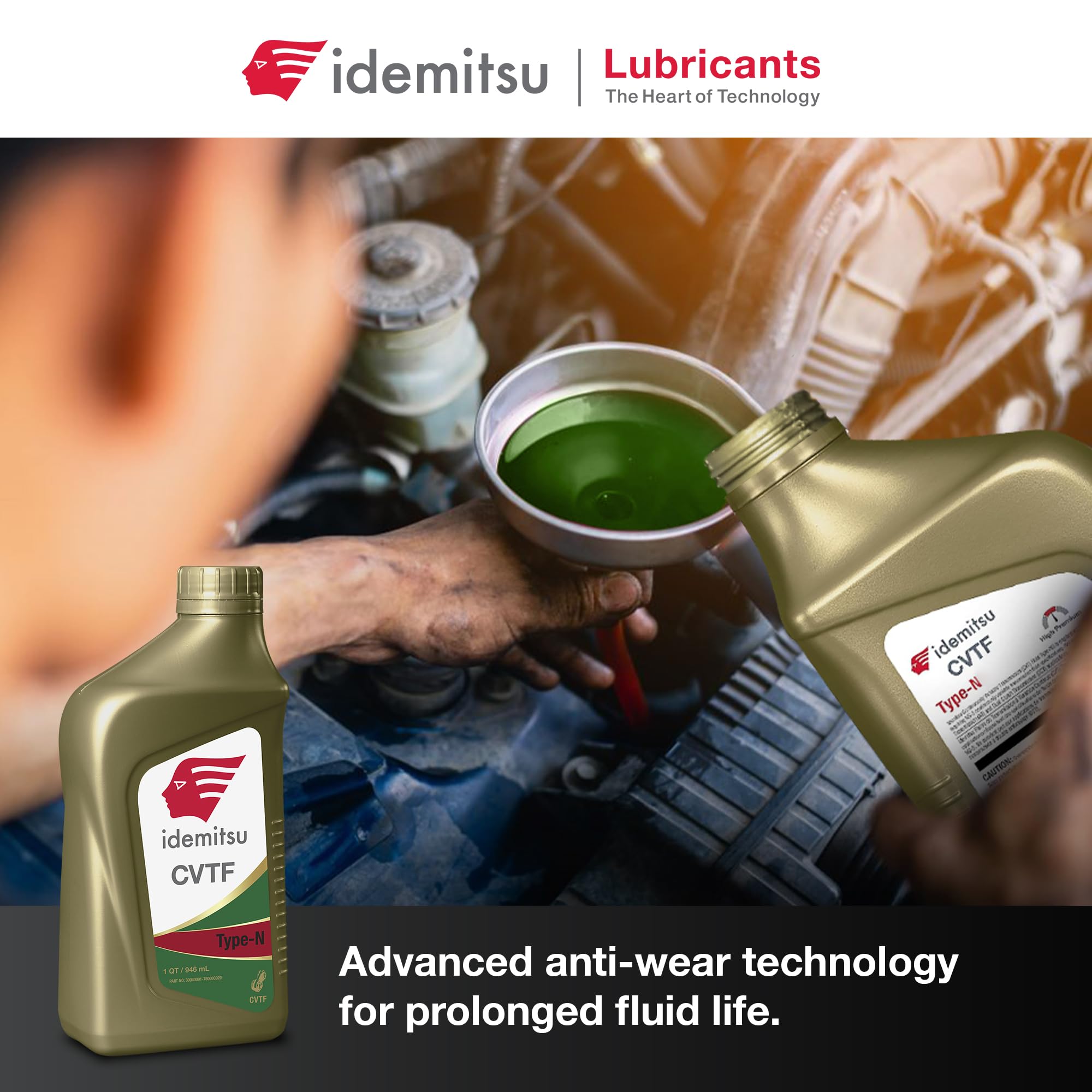 Idemitsu CVT Transmission Fluid NS-2, 12 Pack, Plastic, 1qt each - High-Performance Tranny Fluid for Optimal Vehicle Performance