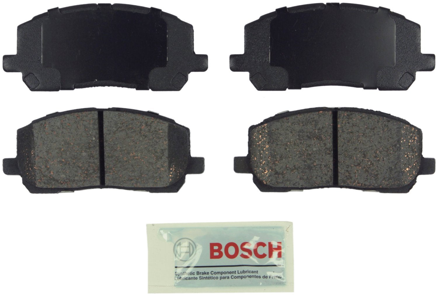 BOSCH BE884 Blue Ceramic Disc Brake Pad Set - Compatible With Select Toyota Highlander; FRONT