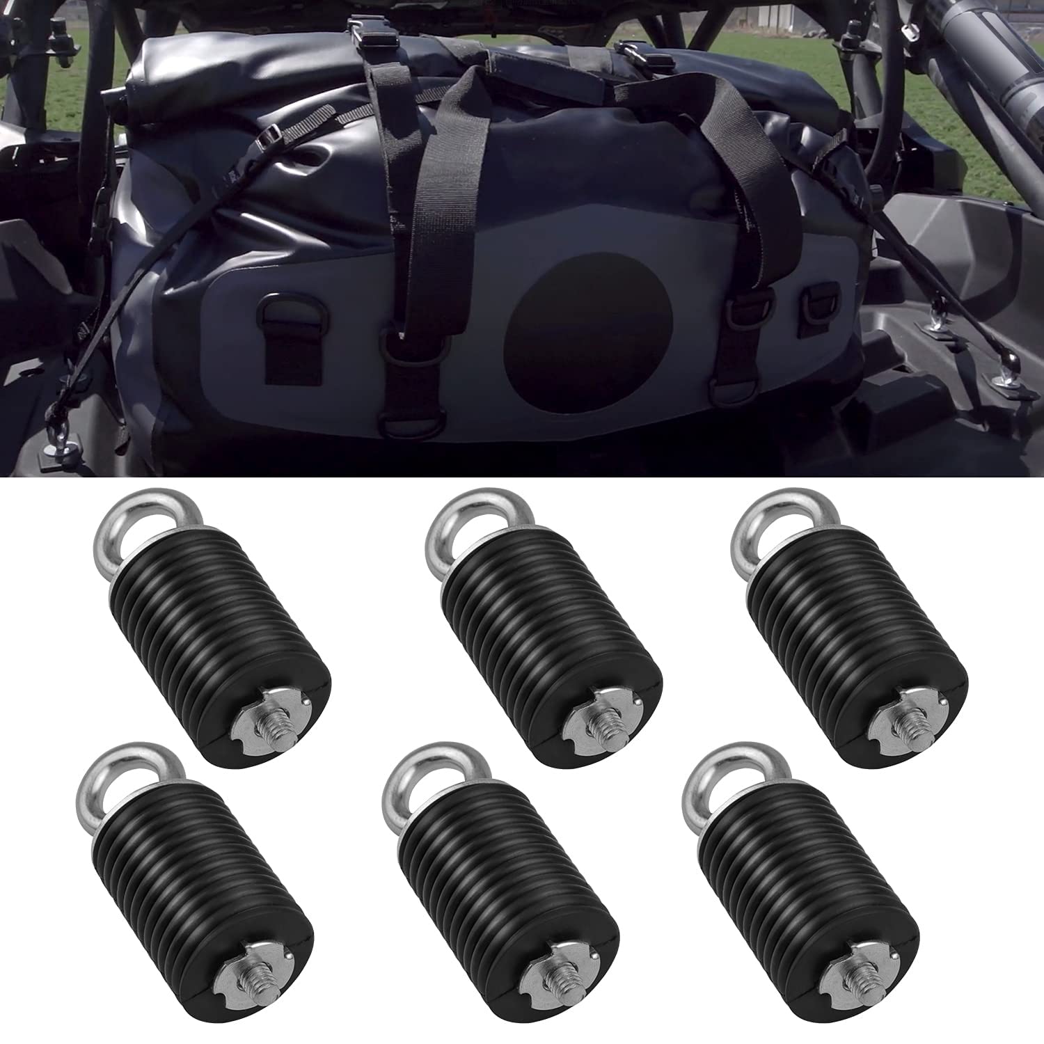 Utv Bed Tie Down Anchors General Tie Down Anchor Black Compatible With Polaris Ranger/General 500 700 800 900 1000 (Up To 2021)