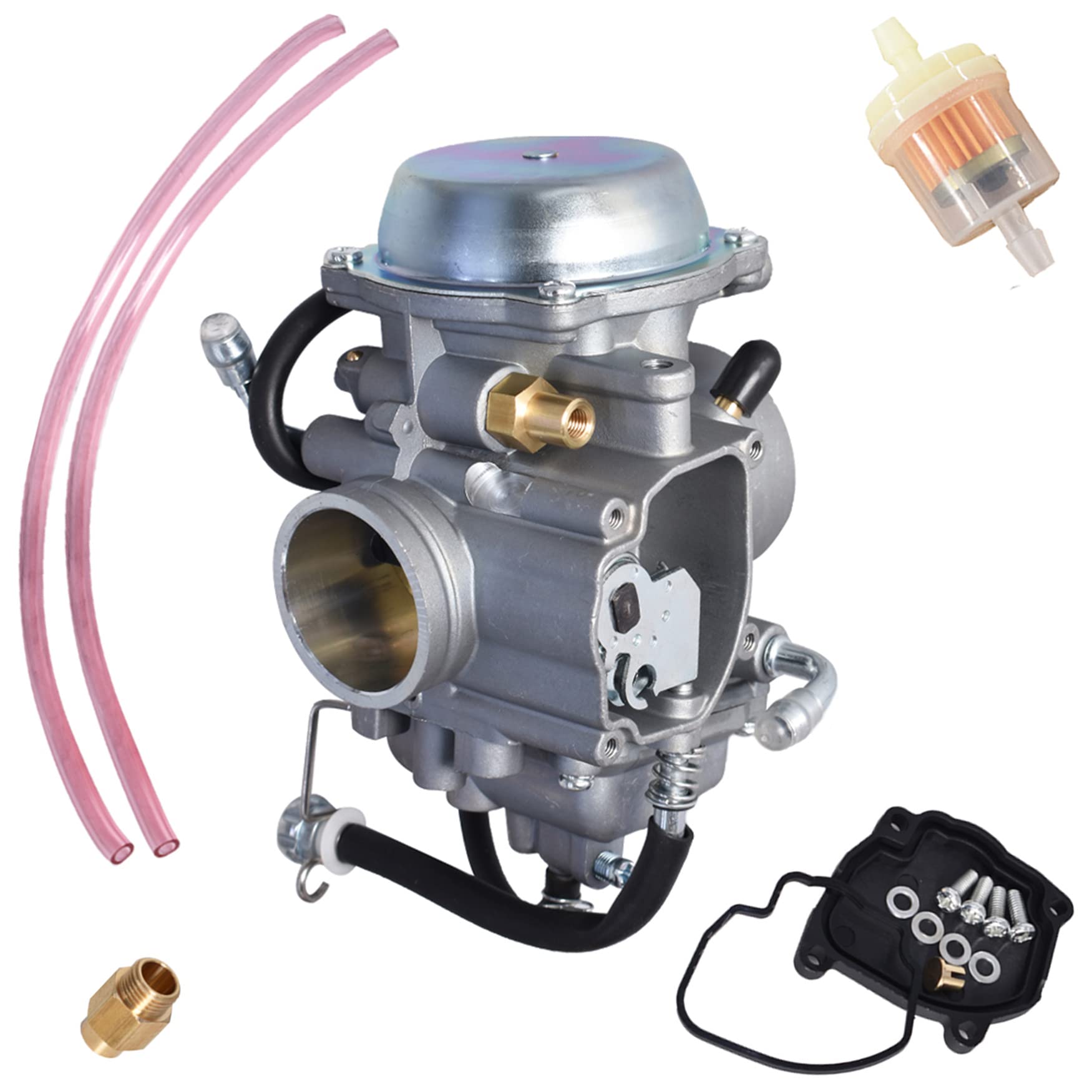 WFLNHB Carburetor Replacement for Suzuki Quadrunner 500 LTF500F 4x4 1998 1999 2000 2001 2002 Carb