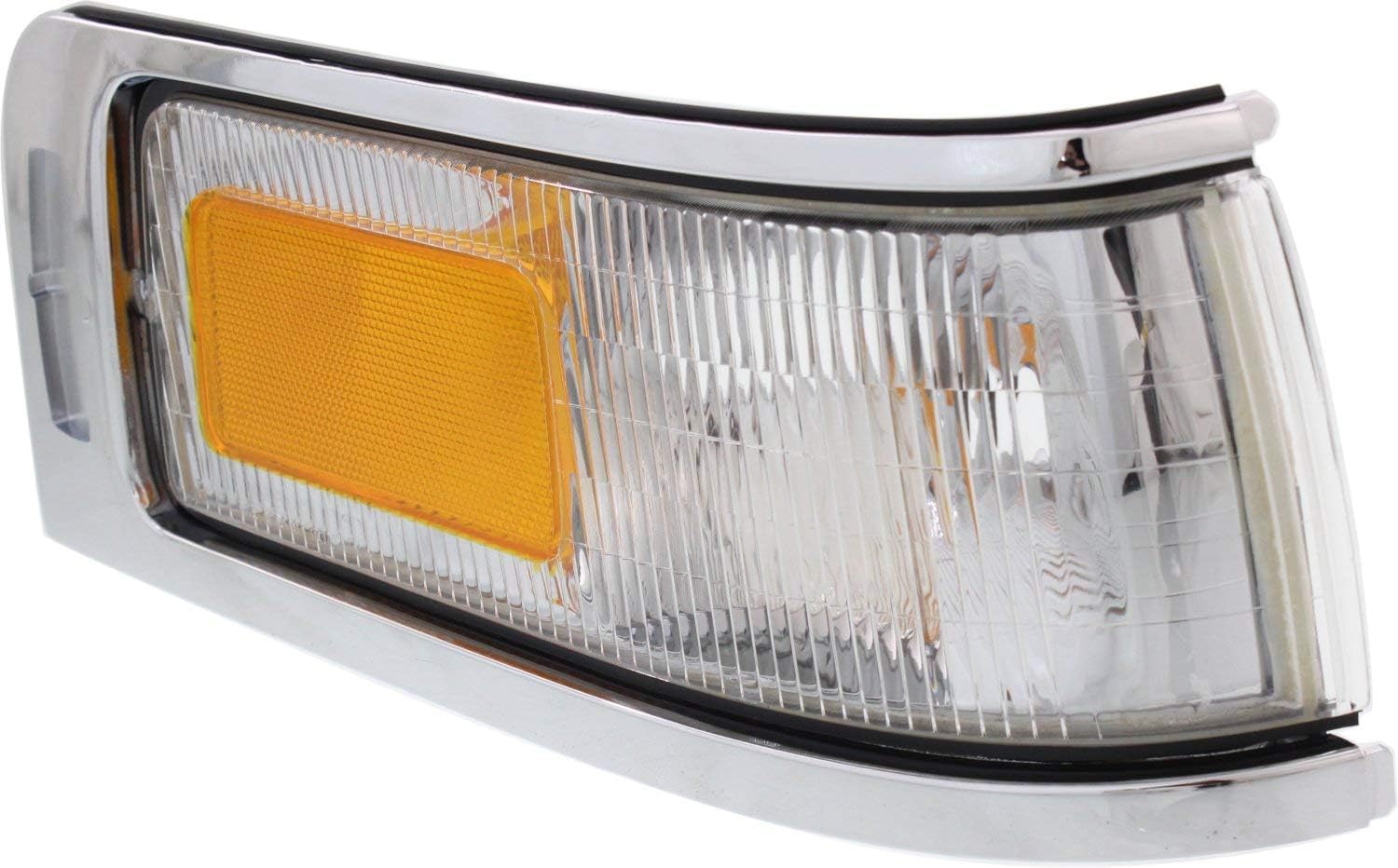 Epic Lighting Oe Style Halogen Corner Lights W/Emblem Provision Assembly Replacement For Ford 95-97 Town Car [ Fo2550132 Fo25511