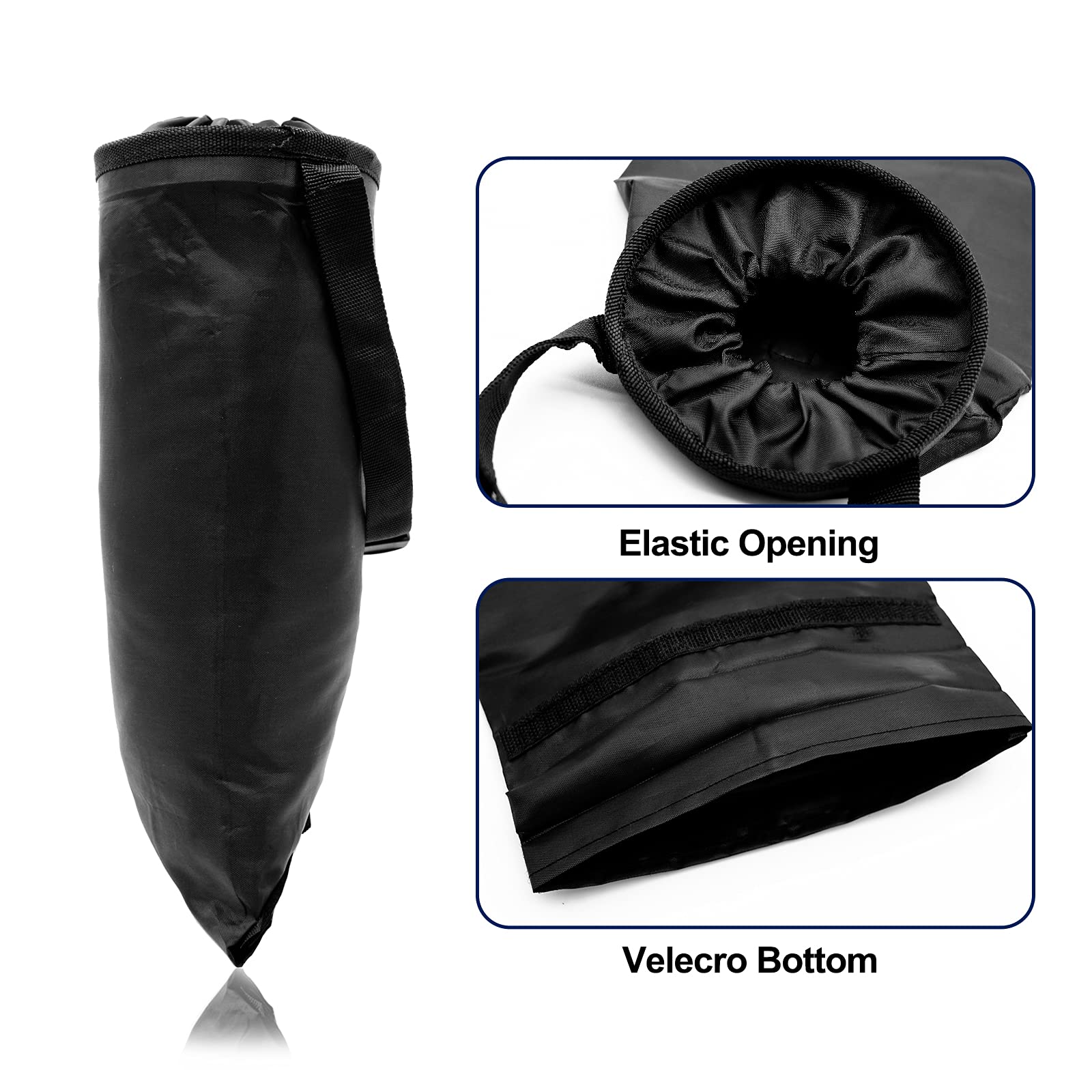wplhb Car Trash Bag Car Trash Can Hanging Back Seat Car, Car Garbage Bag with Storage Pockets, Washable Eco-Friendly Car Garbage