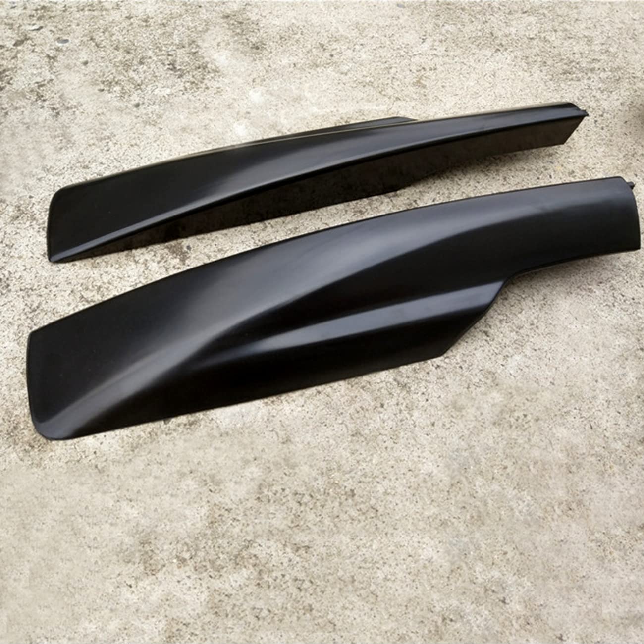 Tocatus Roof Cargo Rack Rail End Cover Shell Cap Trim For Toyota Rav4 2006-2012, Black, 4Pcs